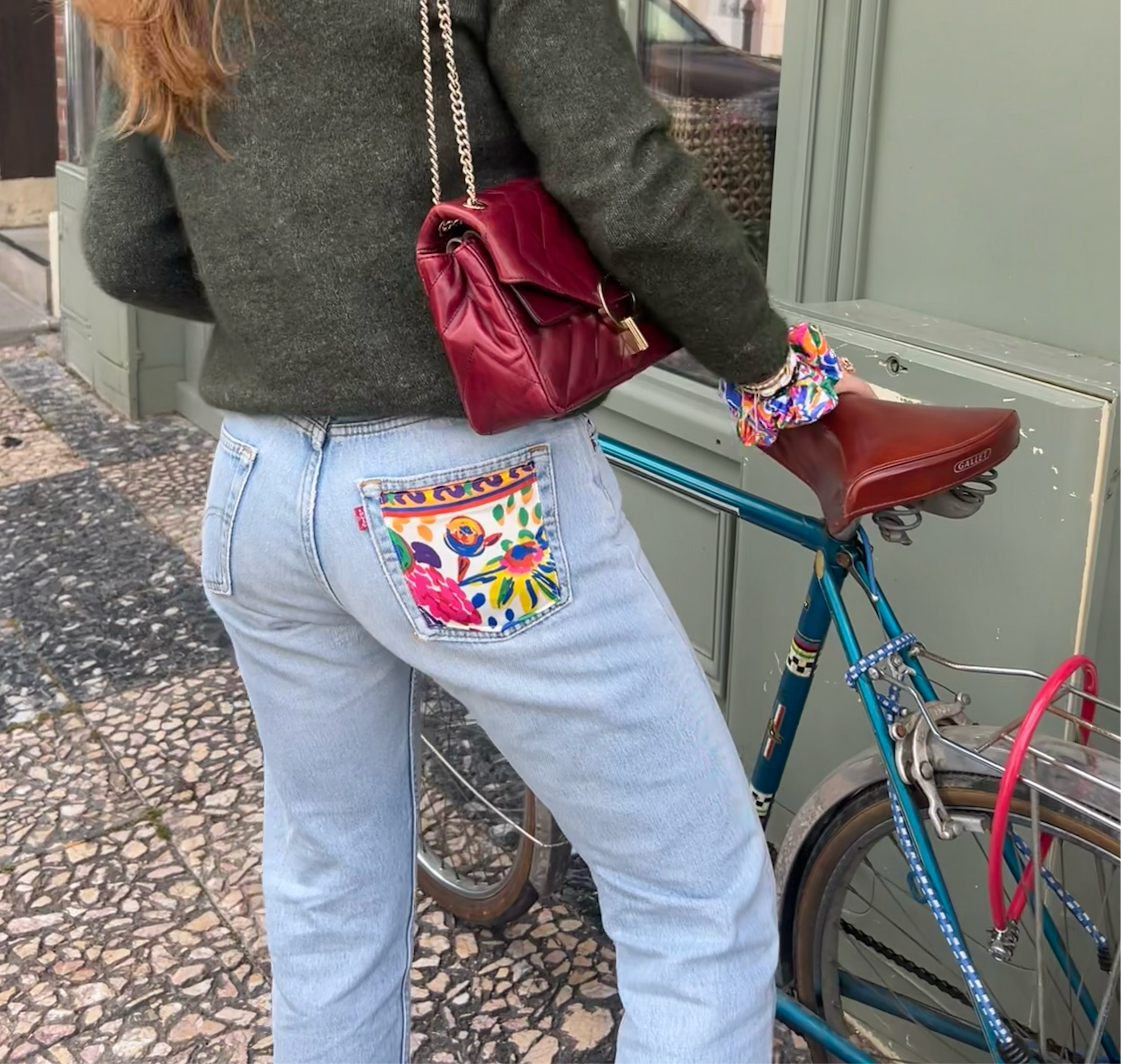 Jeans Levi's® Vintage upcyclé - T36