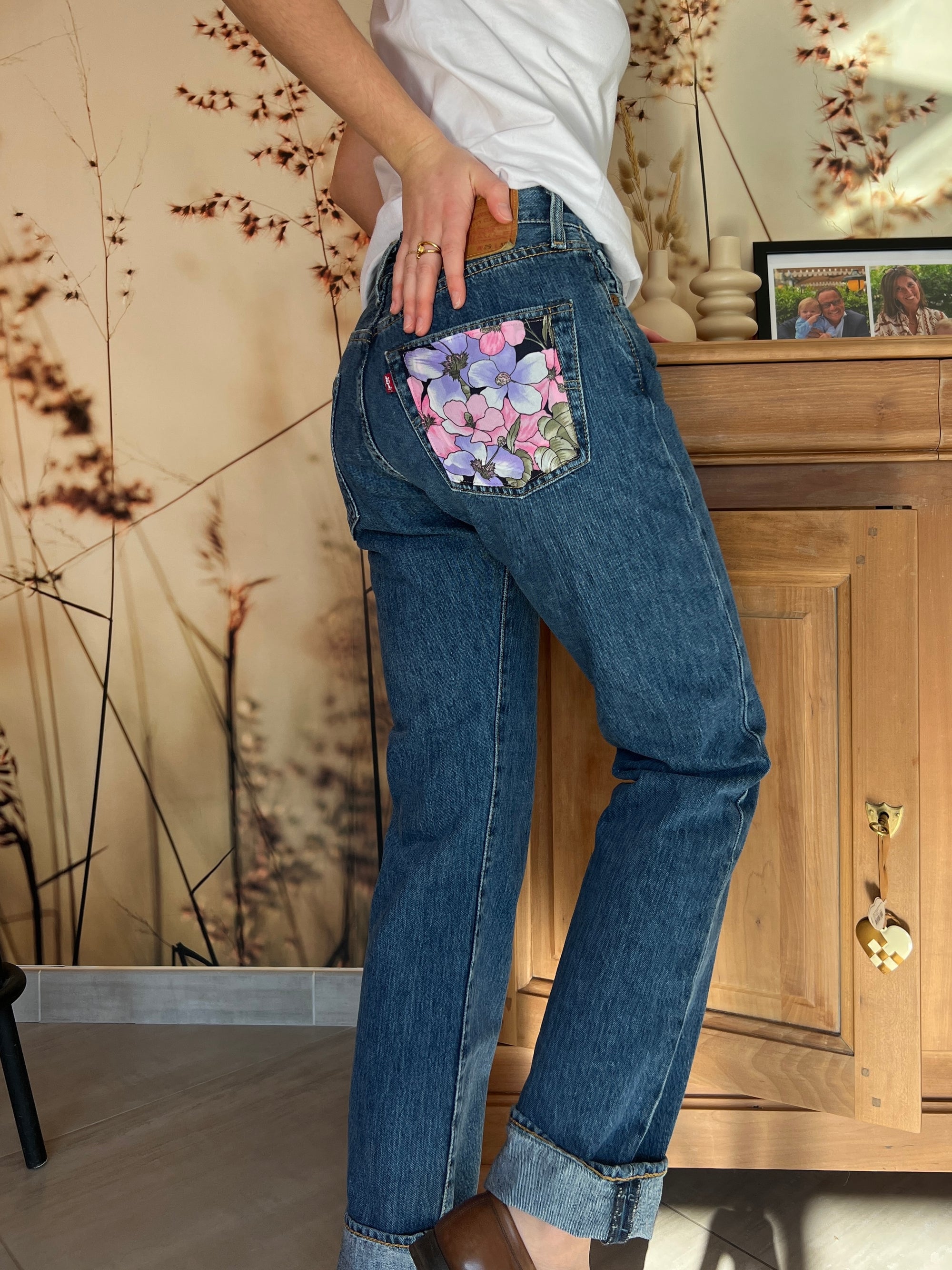 Jeans Levi's® upcyclé W29 L32