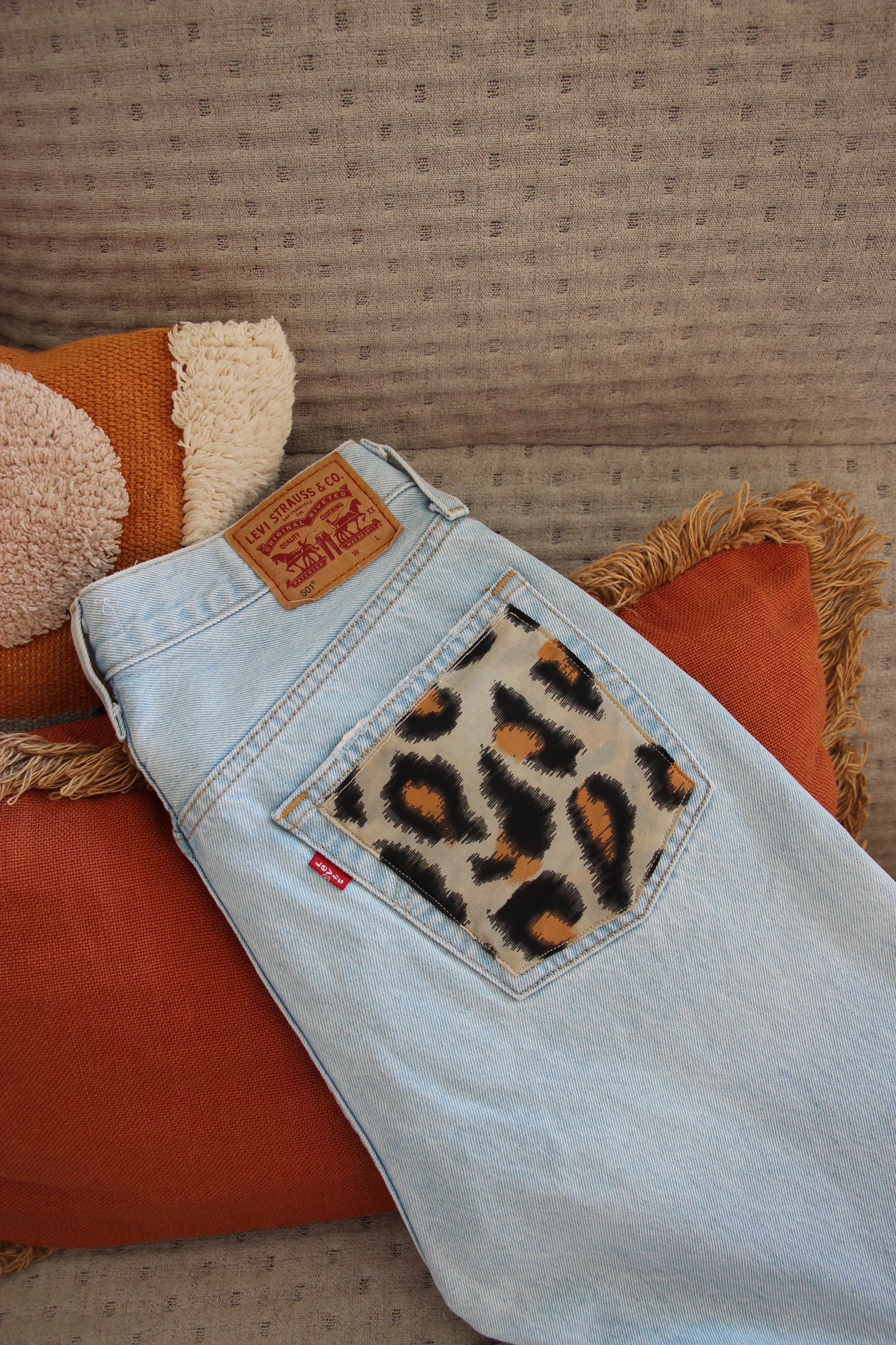 Jeans Levi's® upcyclé W27 L32