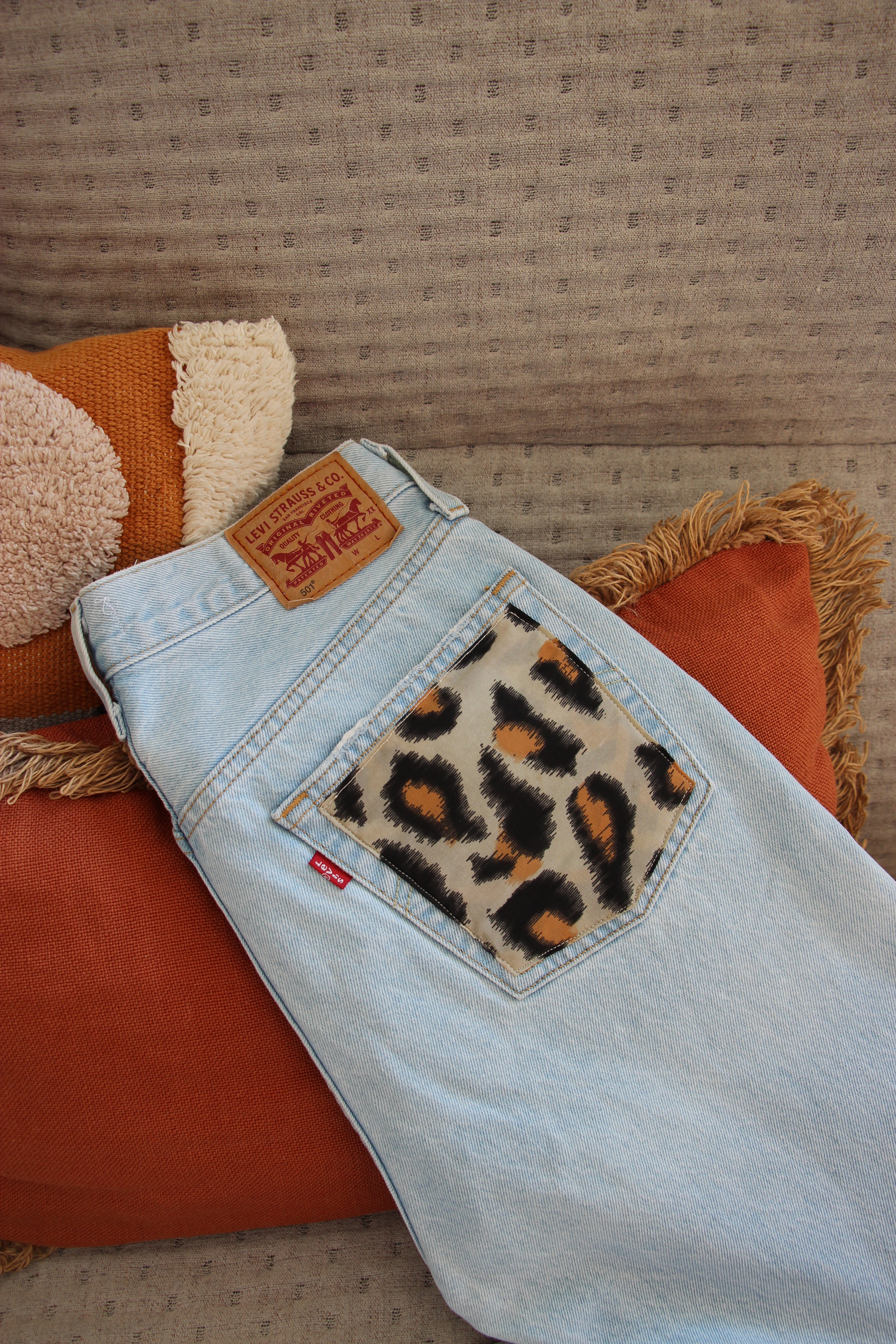 Jeans Levi's® upcyclé W27 L32