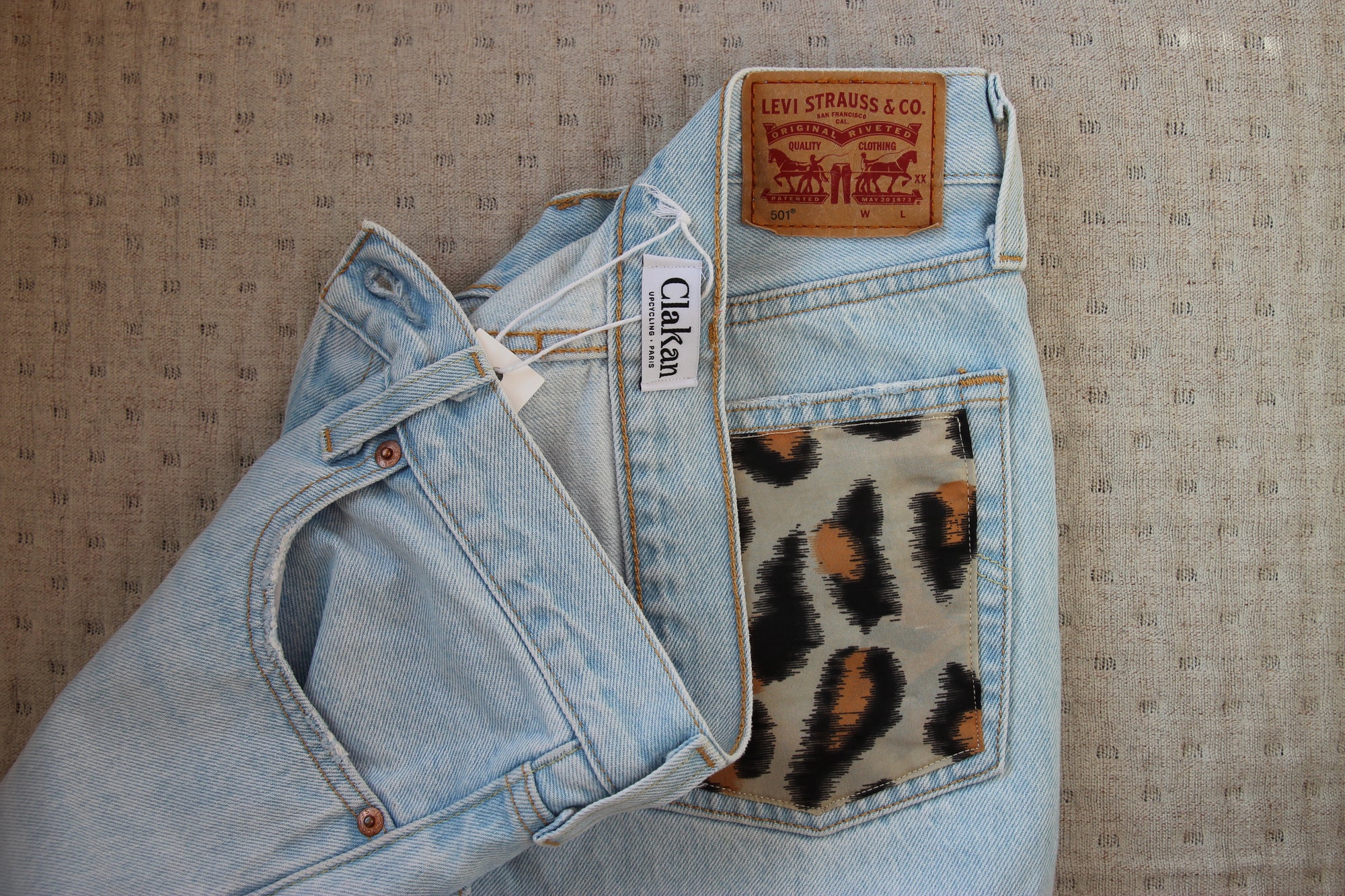 Jeans Levi's® upcyclé W27 L32