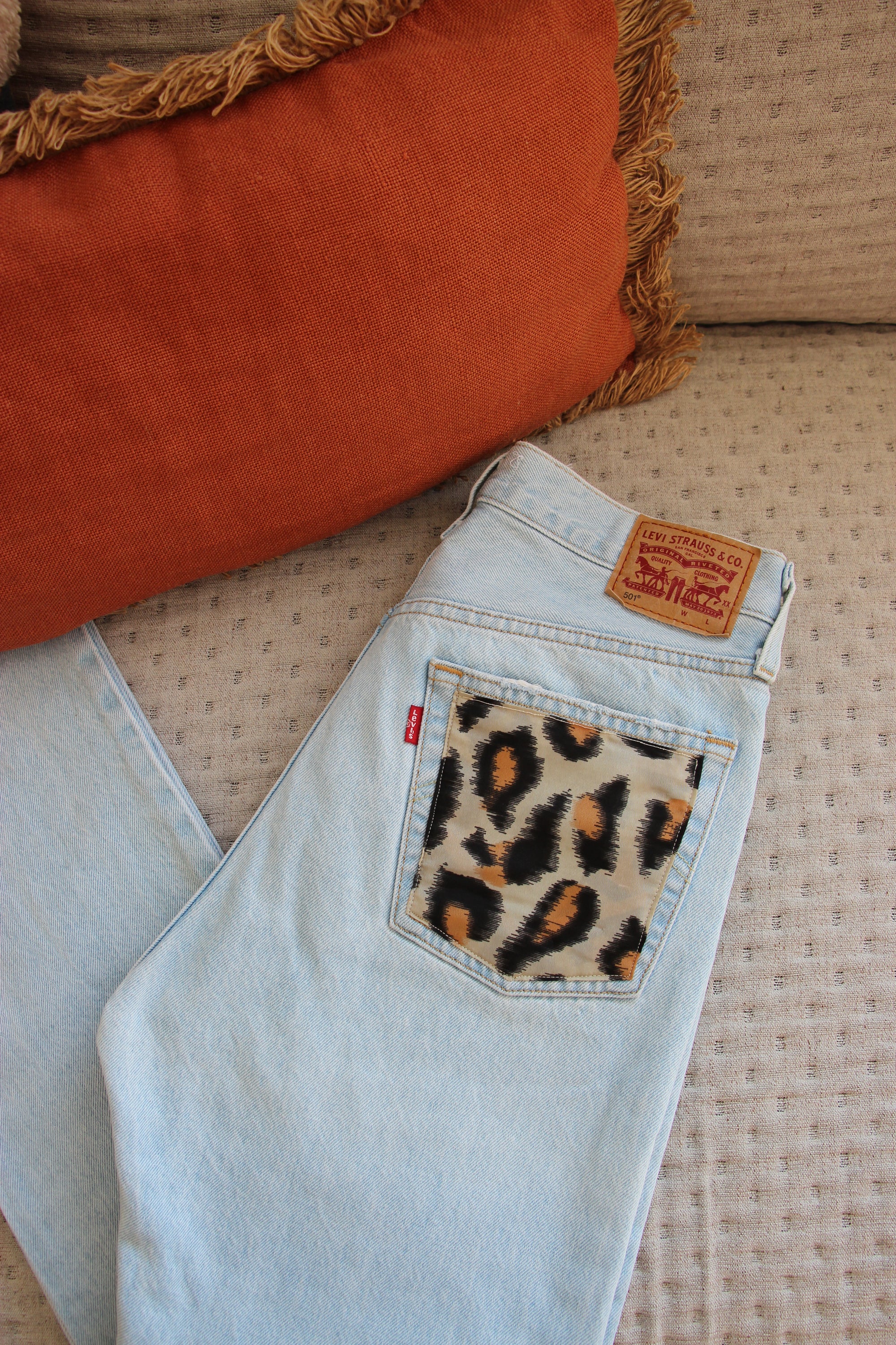 Jeans Levi's® upcyclé W27 L32