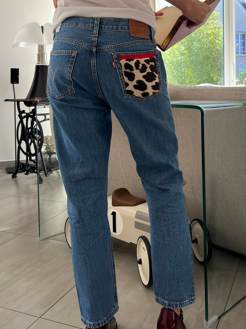 Jeans Levi's® upcyclé W28 L26