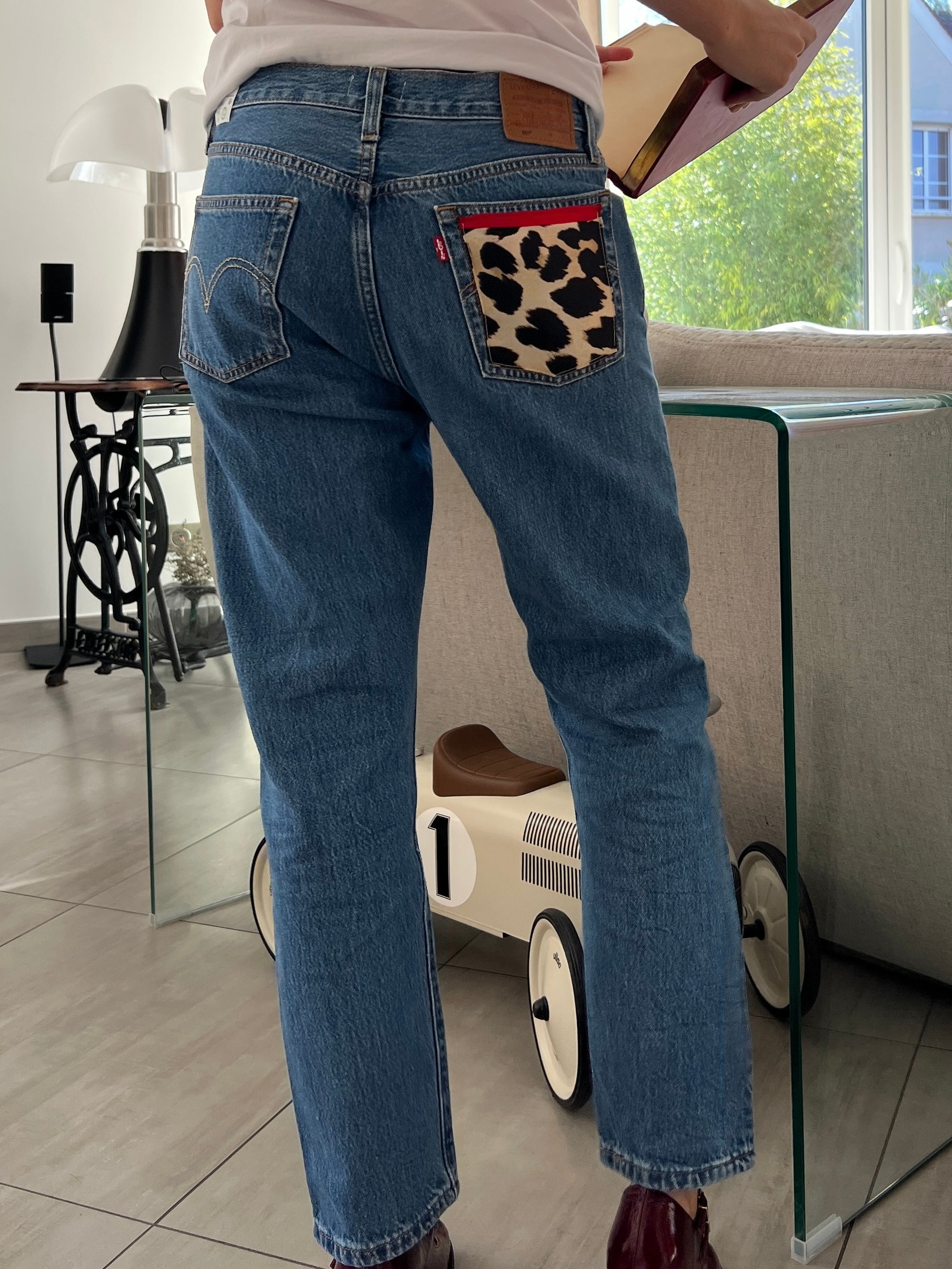 Jeans Levi's® upcyclé W28 L26