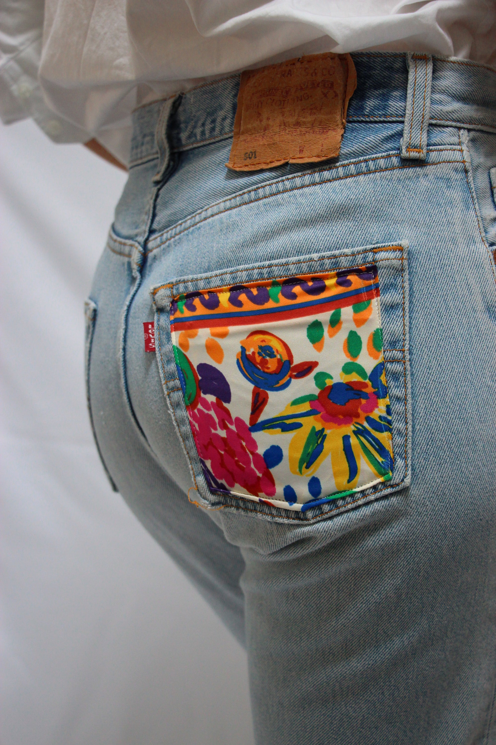 Jeans Levi's® Vintage upcyclé - T36