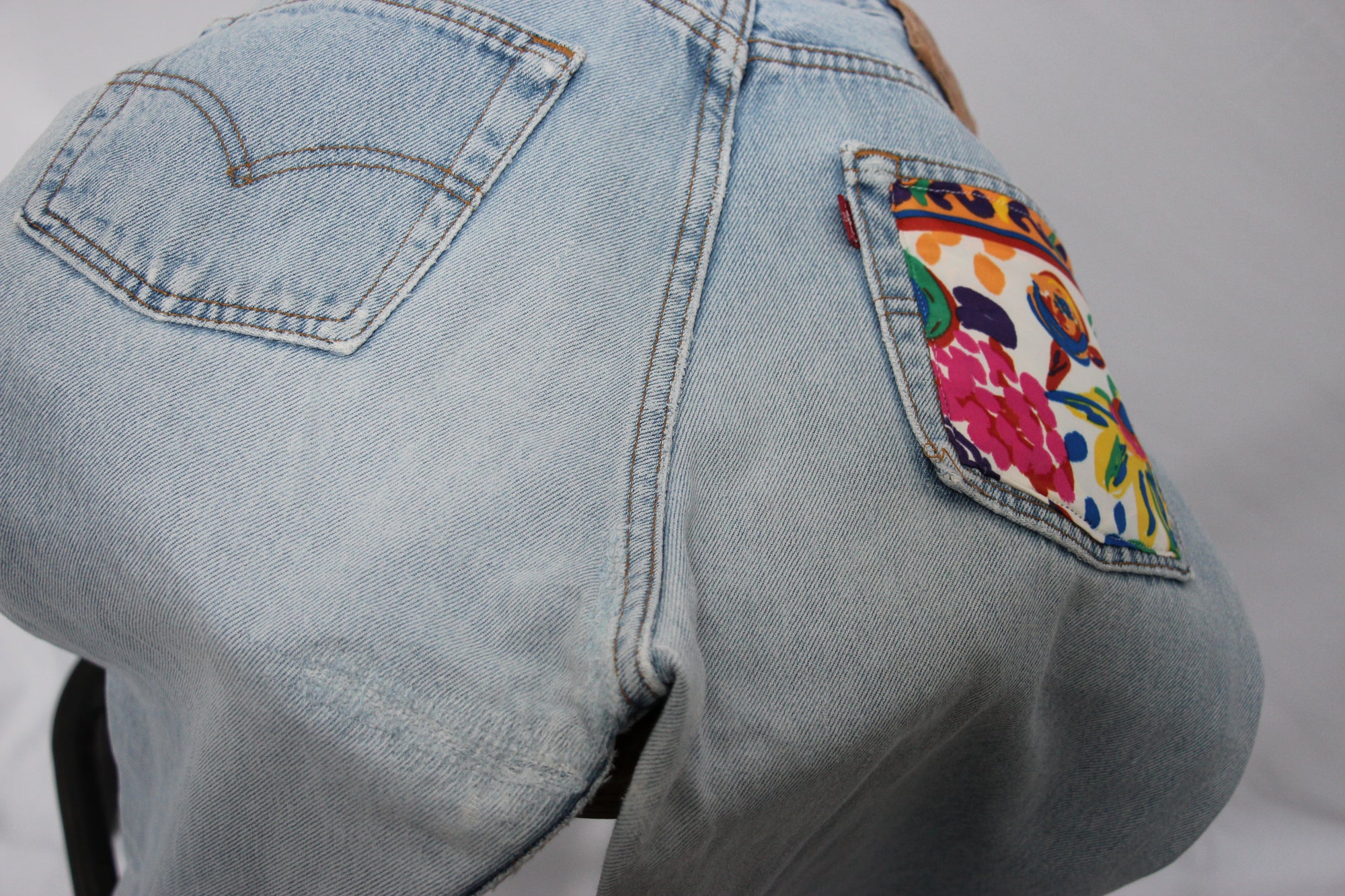 Jeans Levi's® Vintage upcyclé - T36