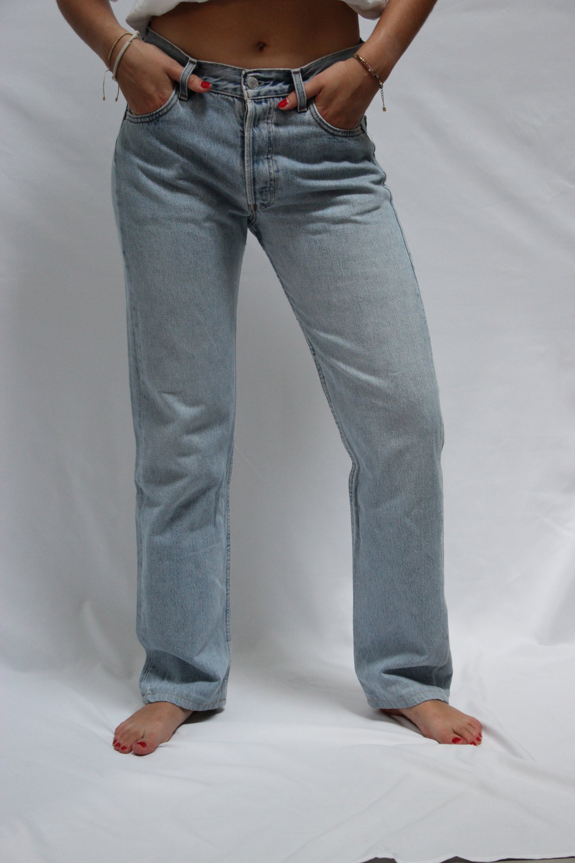 Jeans Levi's® Vintage upcyclé - T36