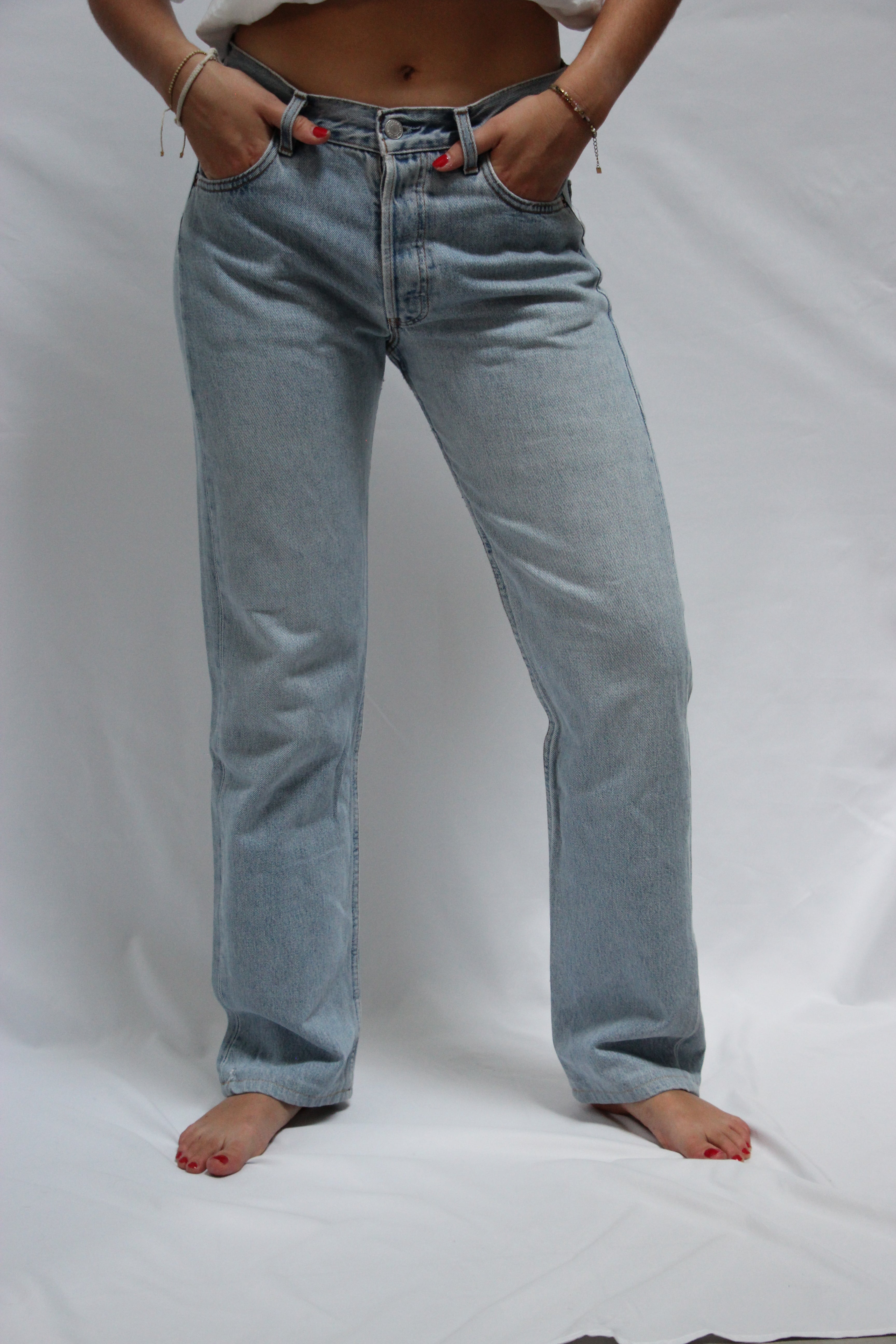 Jeans Levi's® Vintage upcyclé - T36