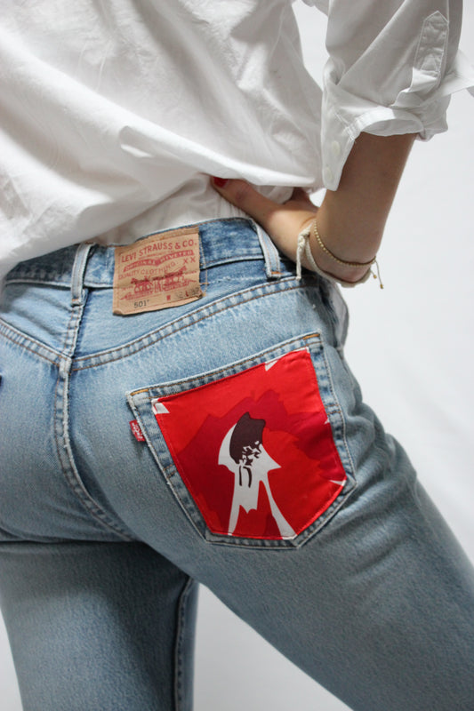 Jeans Levi's upcyclé