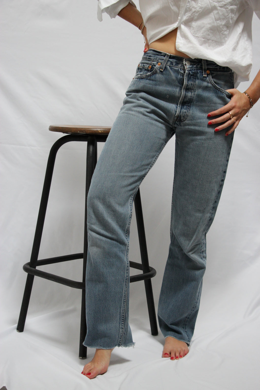 Jeans Levi's® Vintage upcyclé - T36