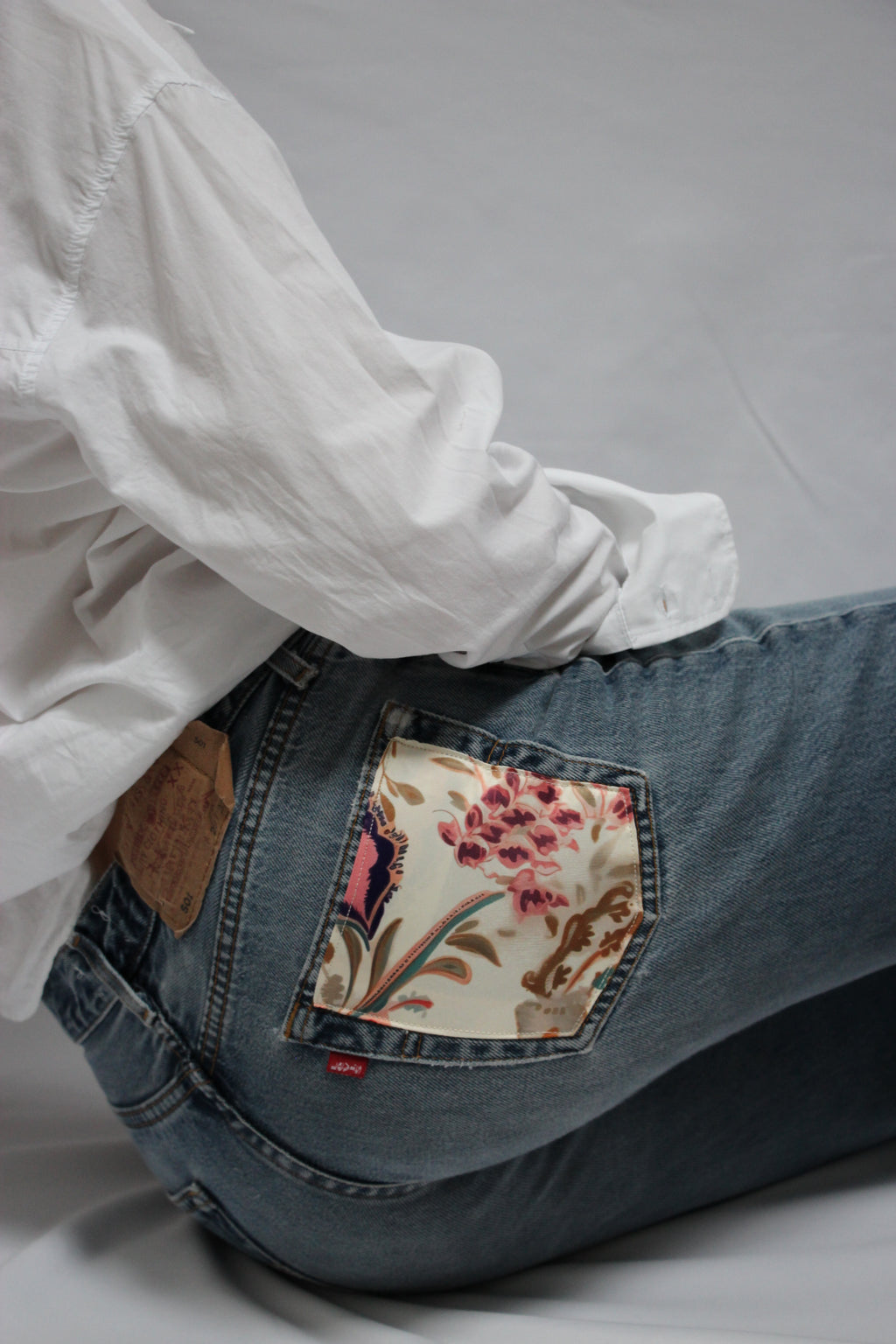 Jeans Levi's® Vintage upcyclé - T36