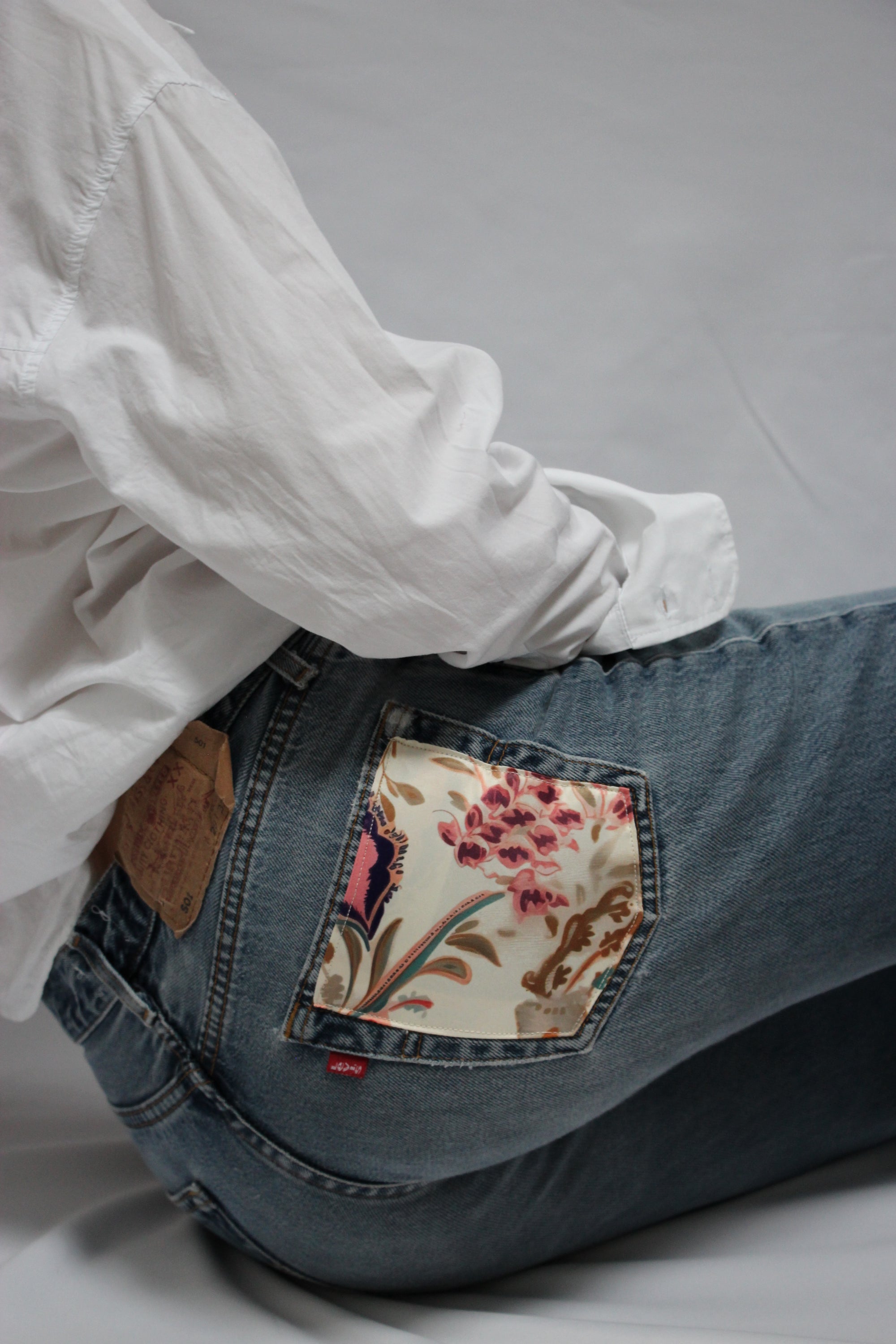 Jeans Levi's® Vintage upcyclé - T36