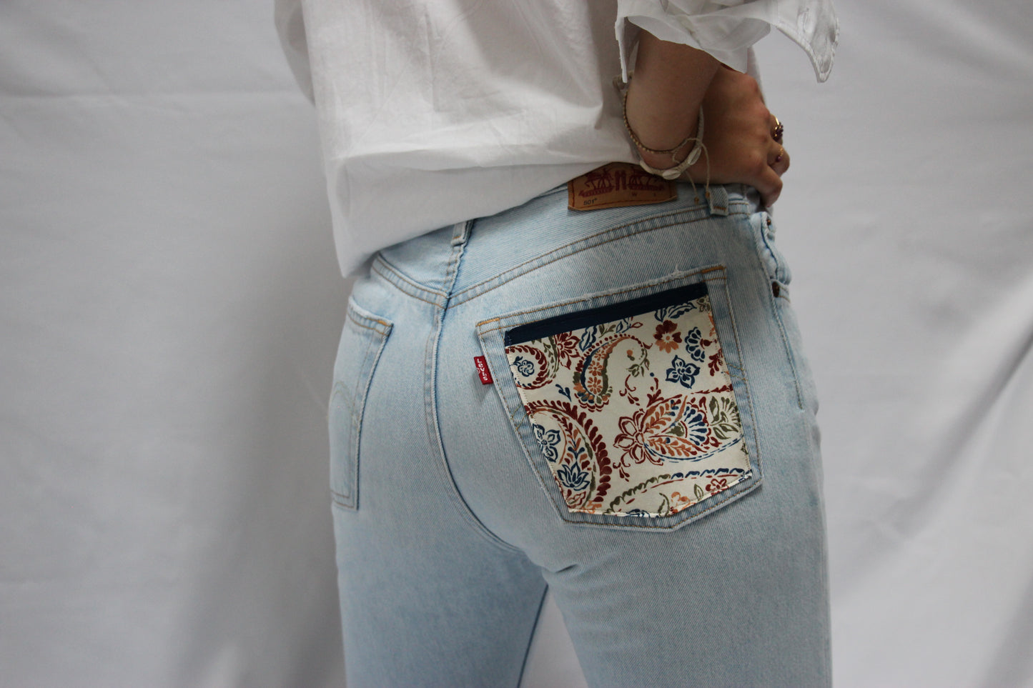 Jeans Levi's upcyclé