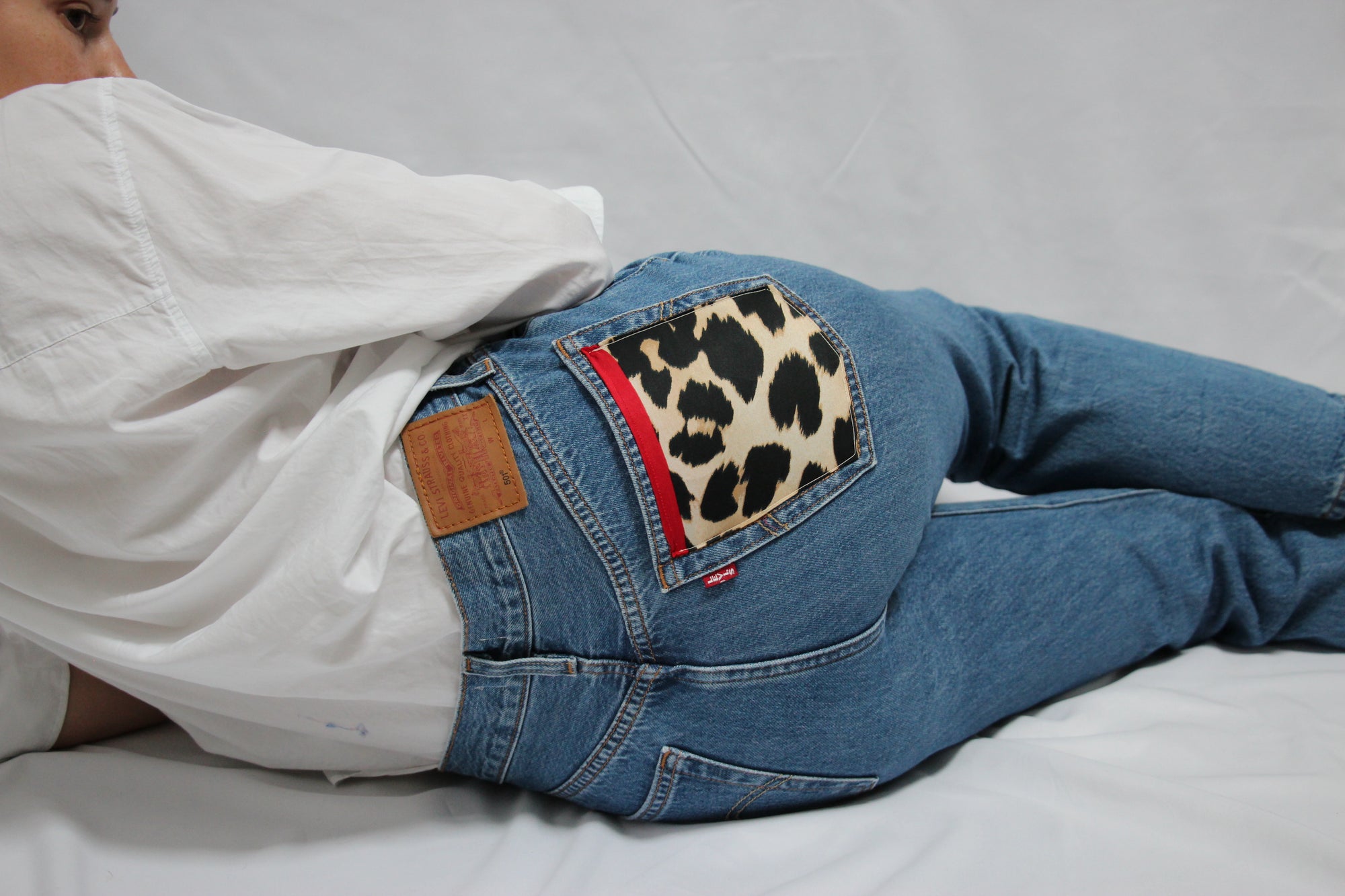 Jeans Levi's® upcyclé W28 L26