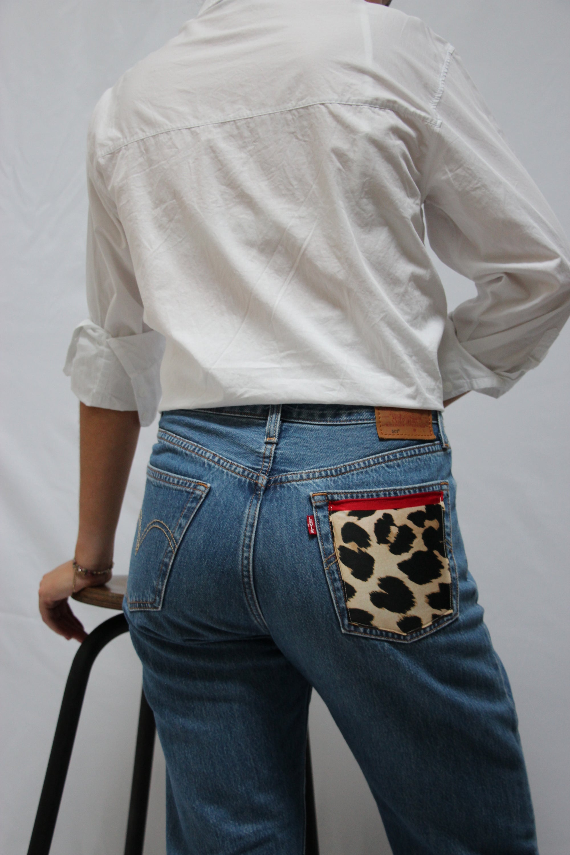 Jeans Levi's® upcyclé W28 L26