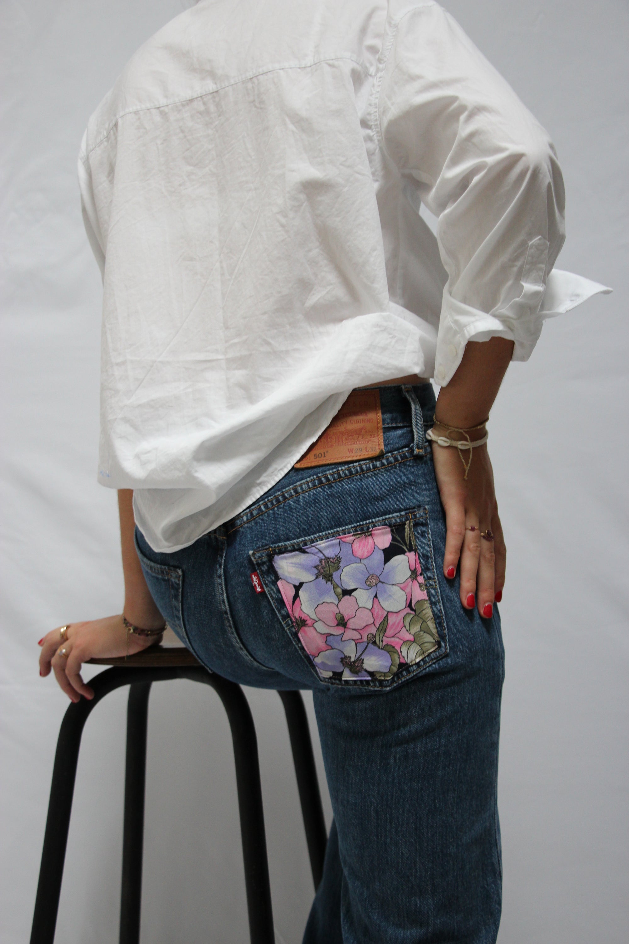 Jeans Levi's® upcyclé W29 L32