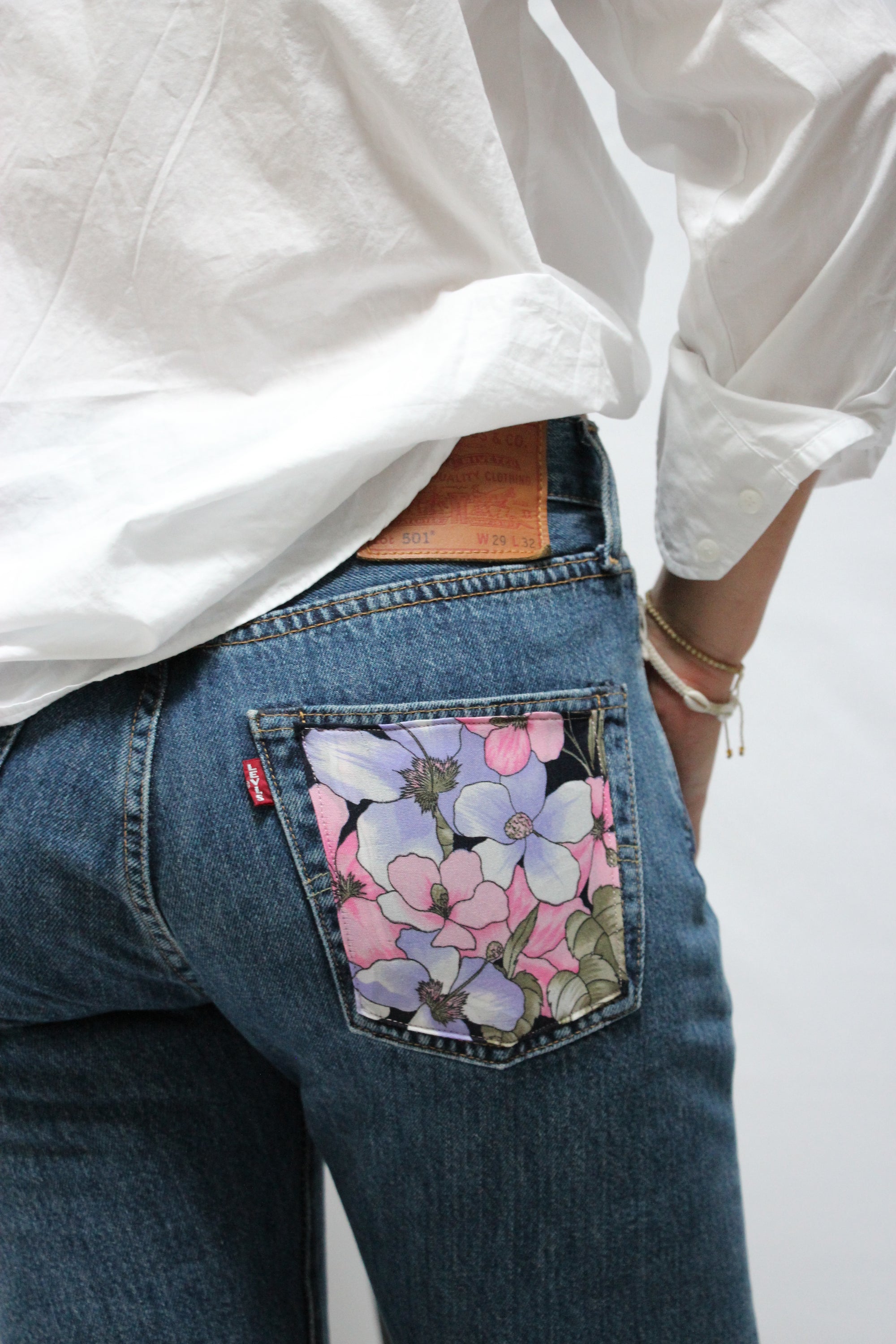 Jeans Levi's® upcyclé W29 L32