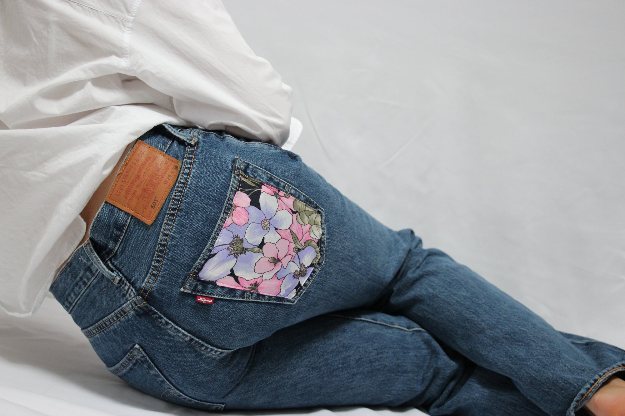 Jeans Levi's® upcyclé W29 L32