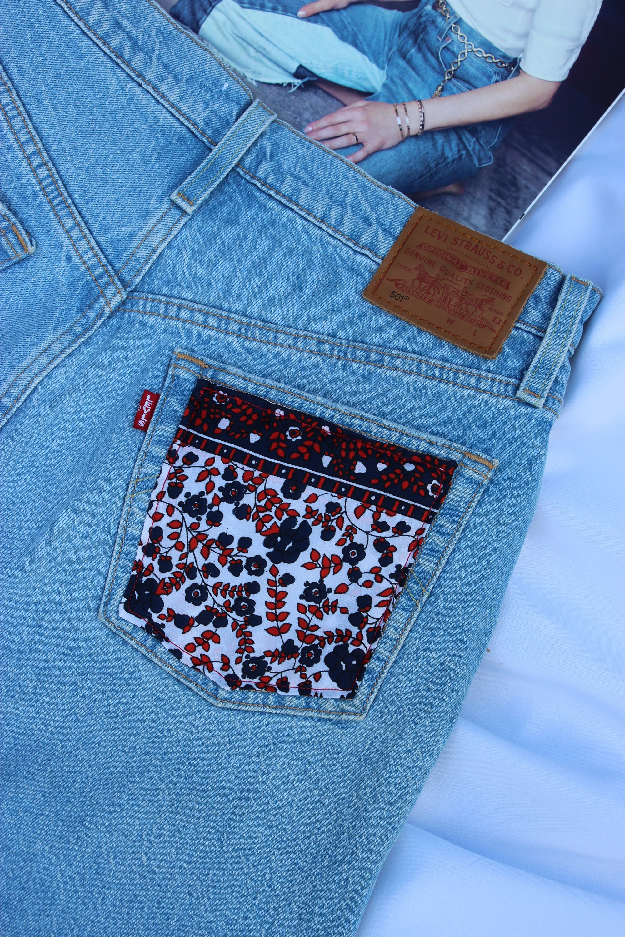 Short Levi's® upcyclé W27