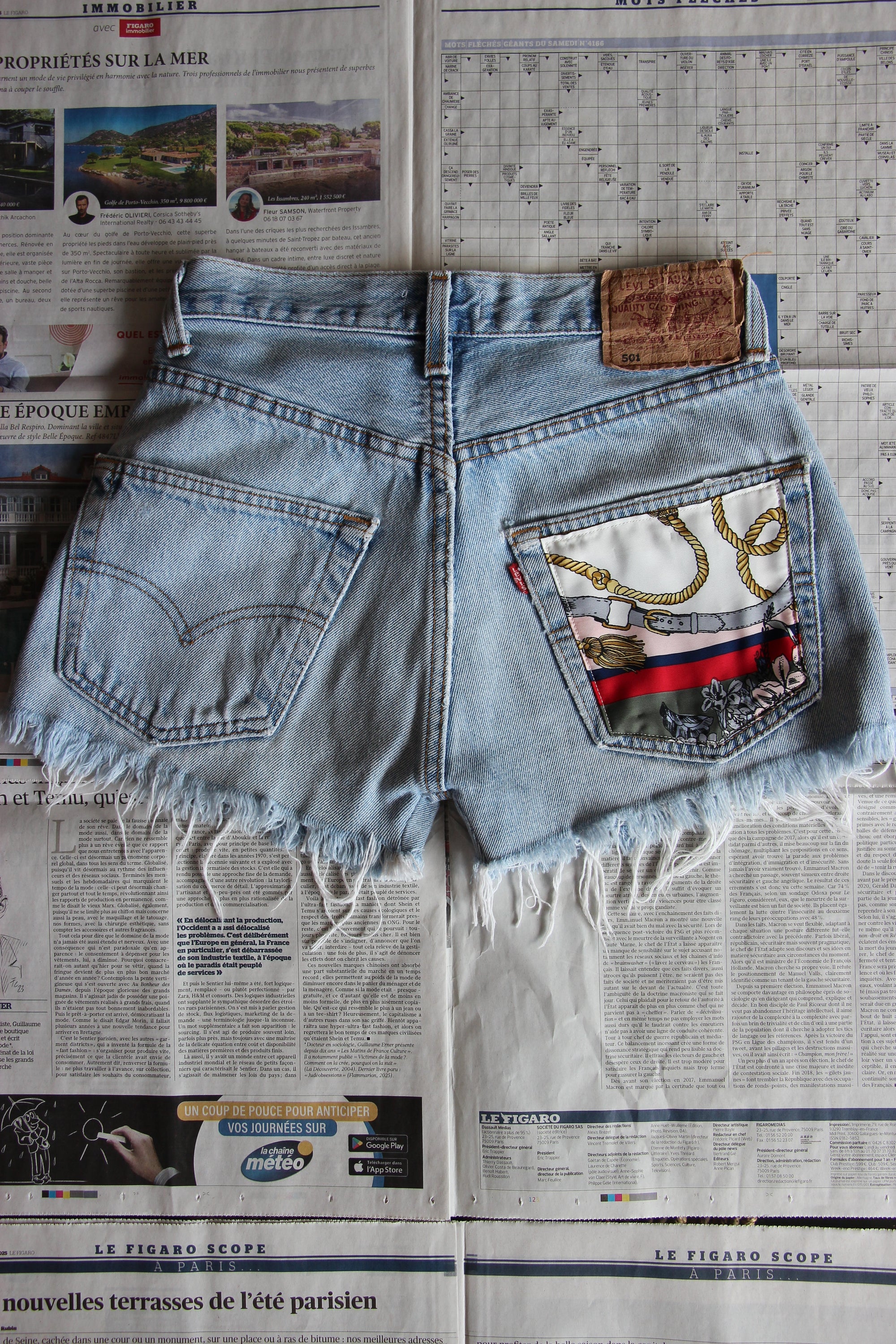 Short Levi's® vintage upcyclé - T32