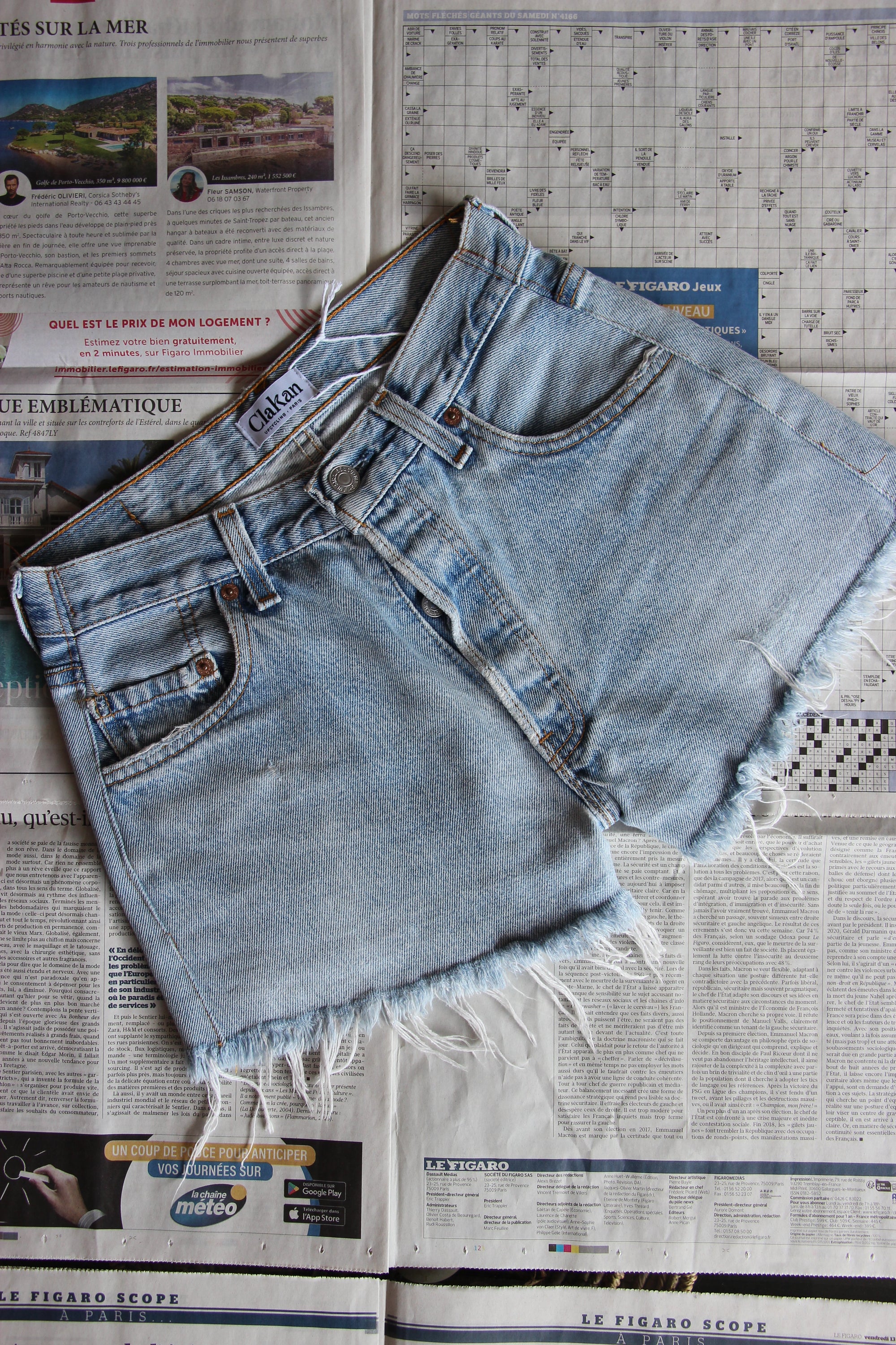 Short Levi's® vintage upcyclé - T32