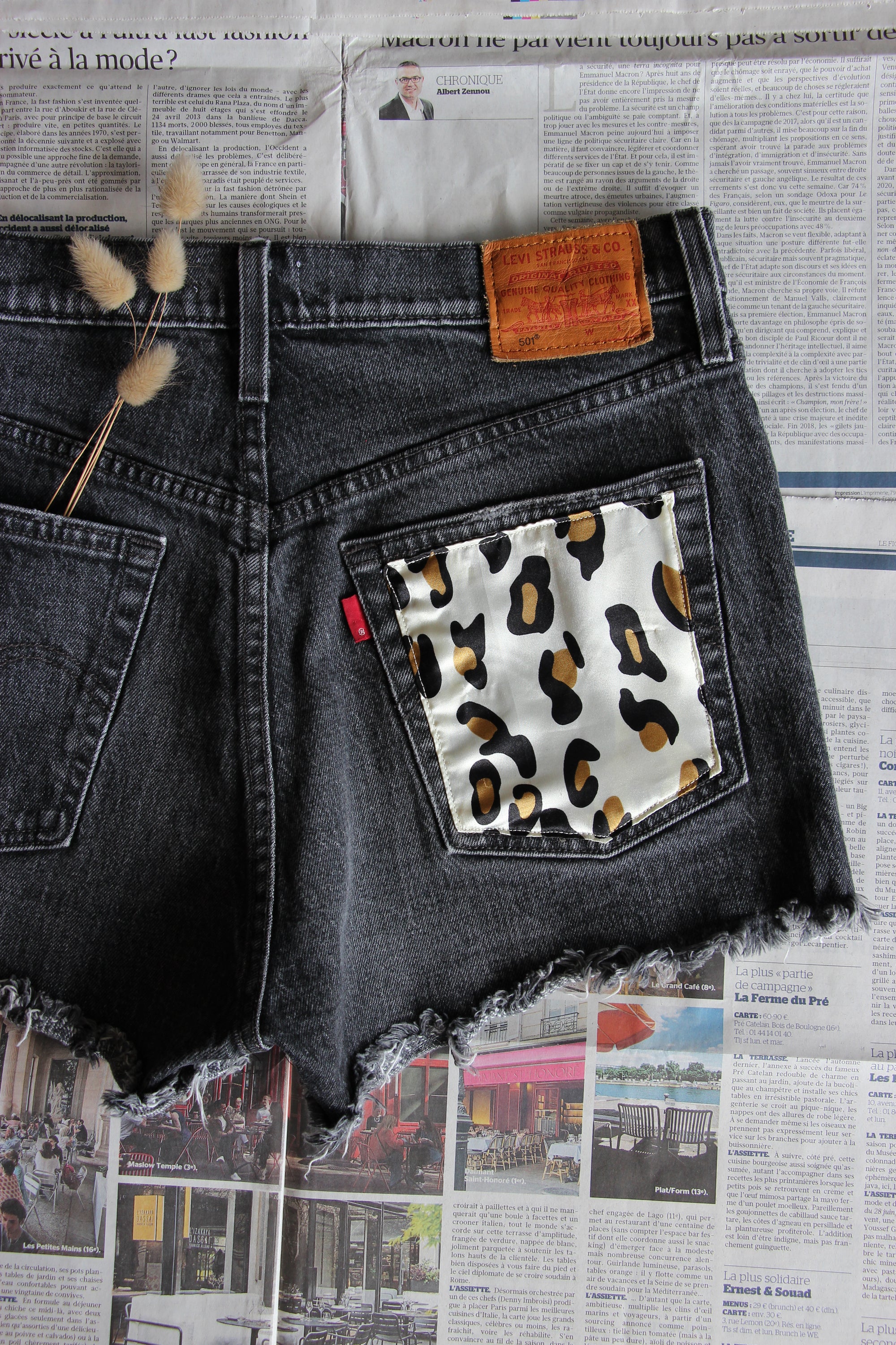 Short Levi's® upcyclé W28