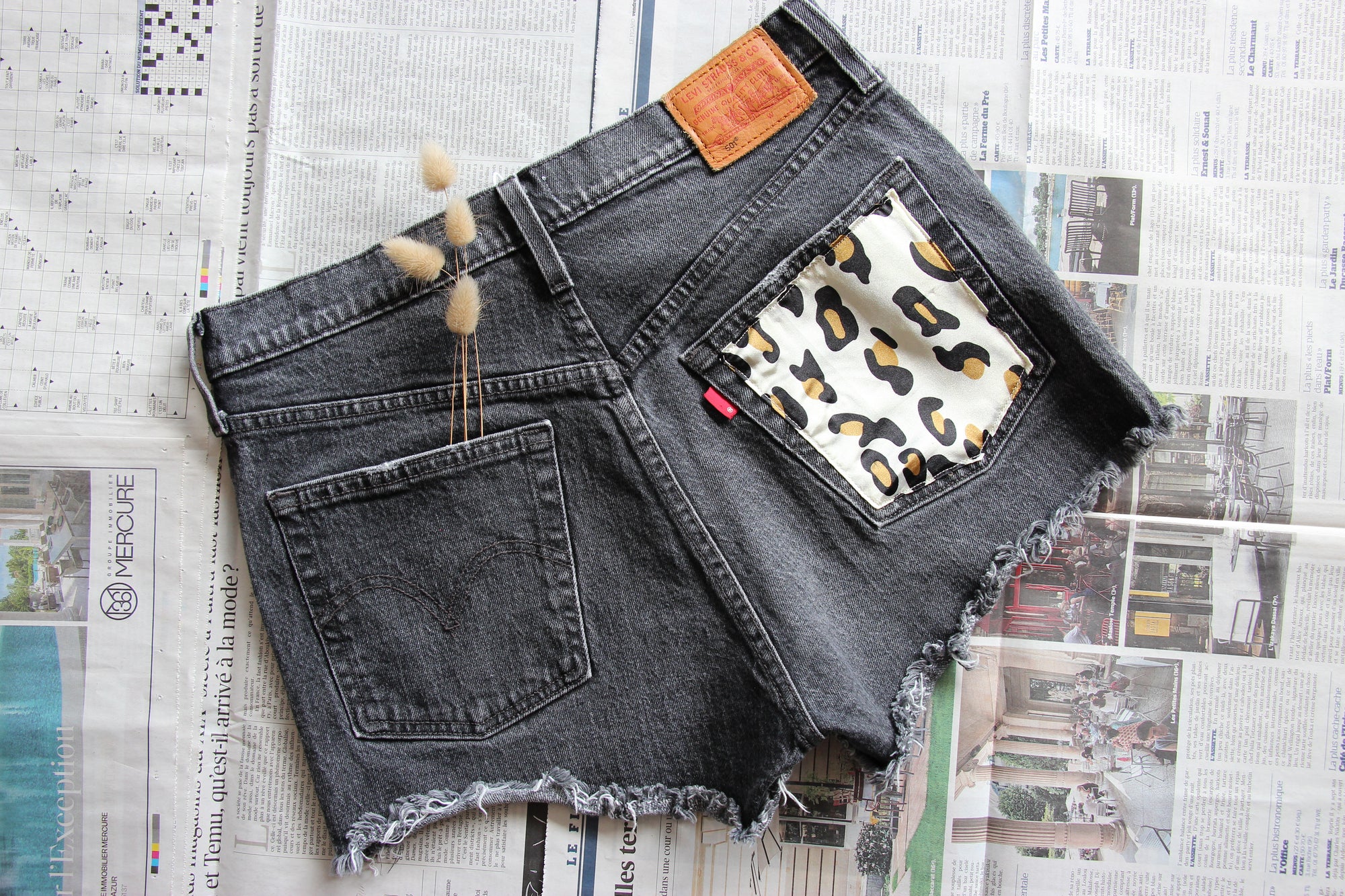 Short Levi's® upcyclé W28