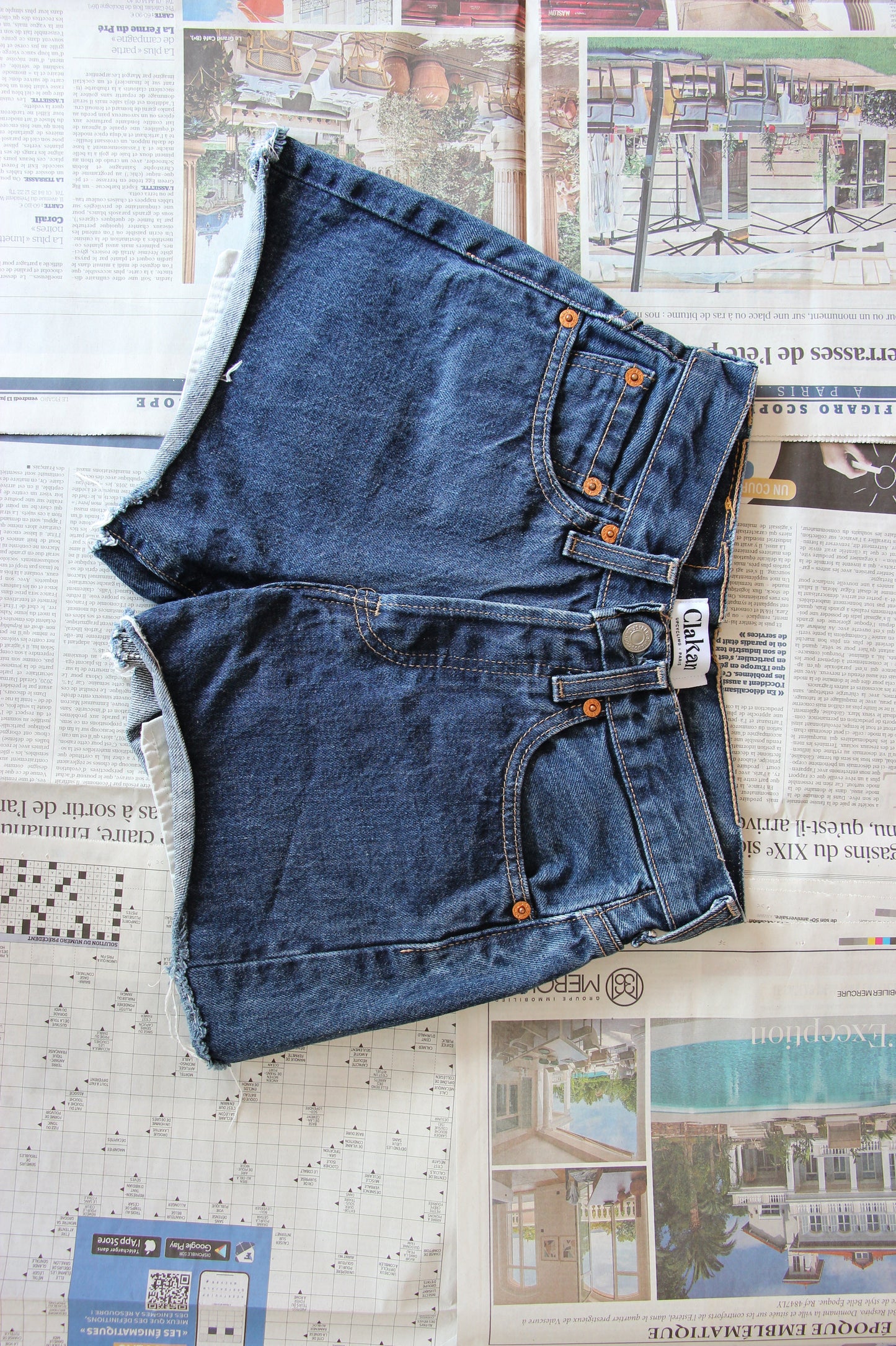 Short Levi's® vintage upcyclé