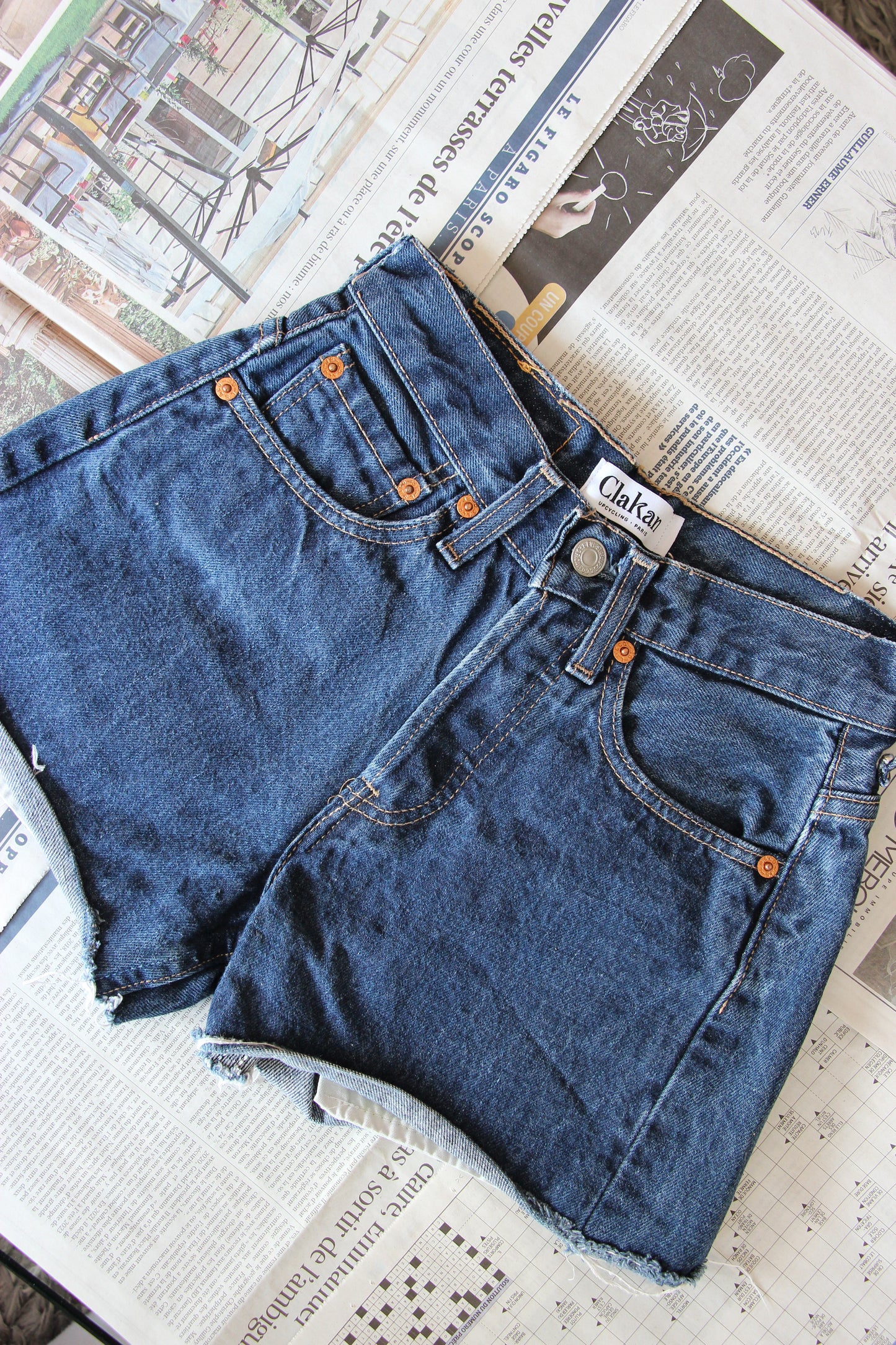 Short Levi's® vintage upcyclé
