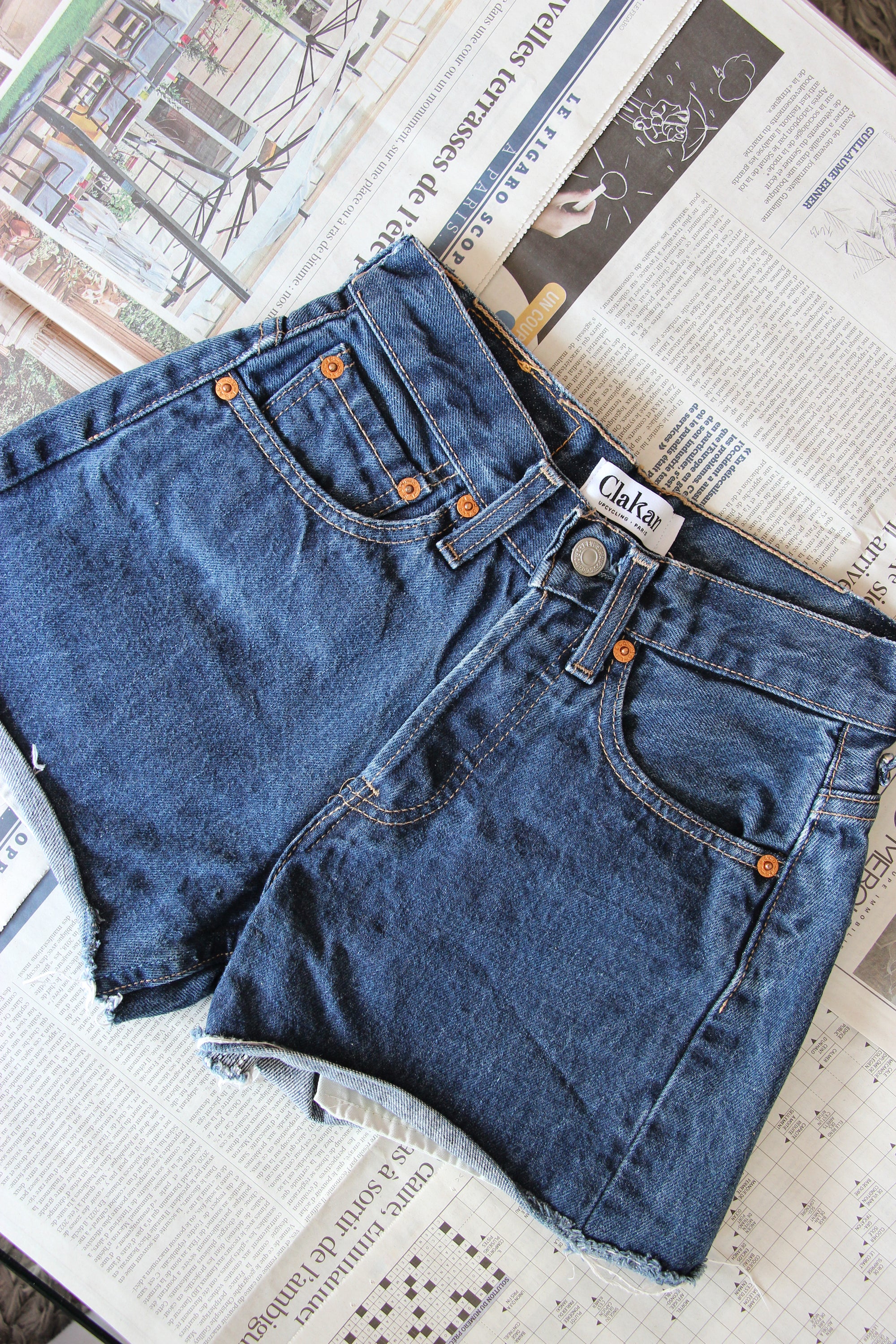 Short Levi's® vintage upcyclé