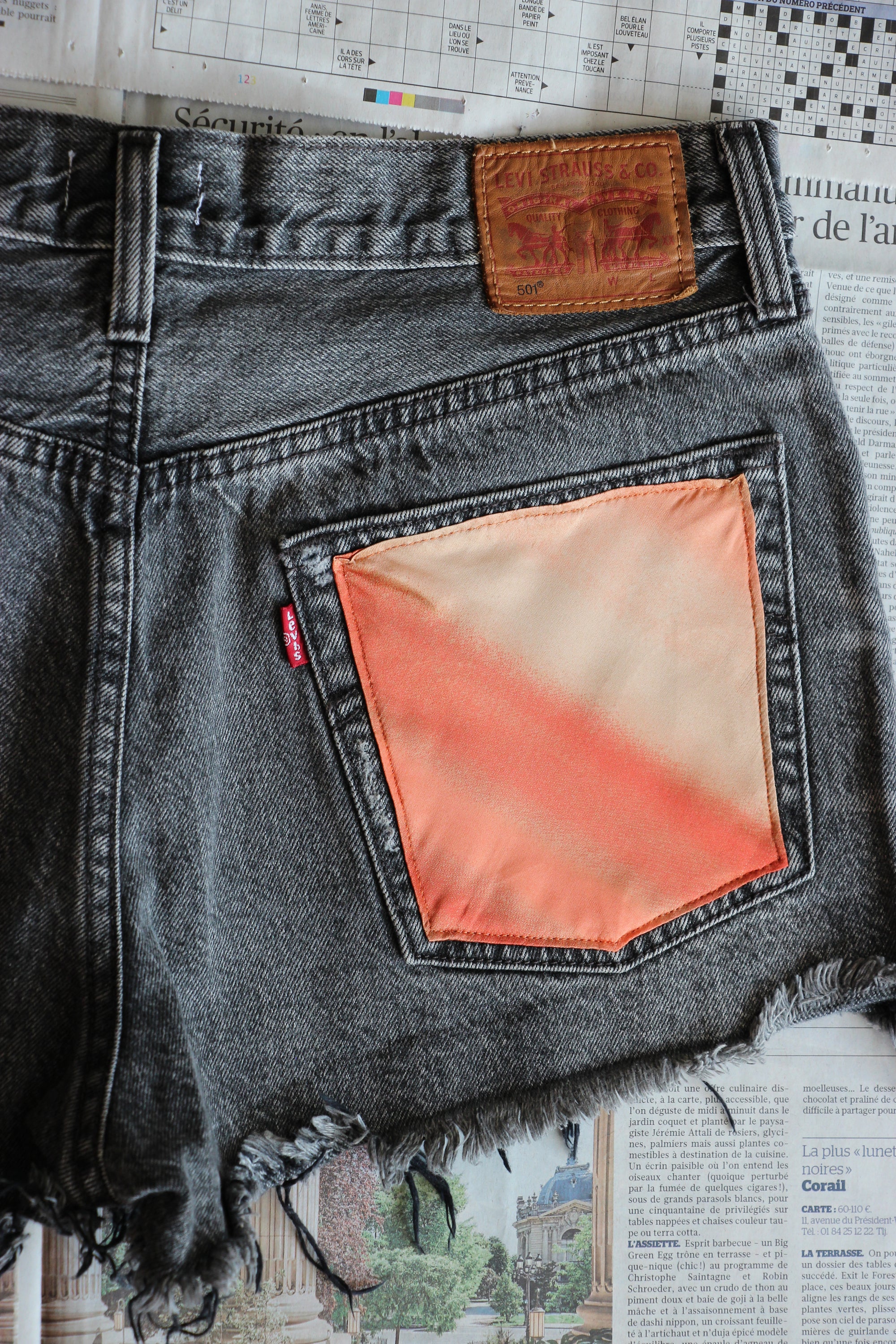 Short Levi's® upcyclé W29