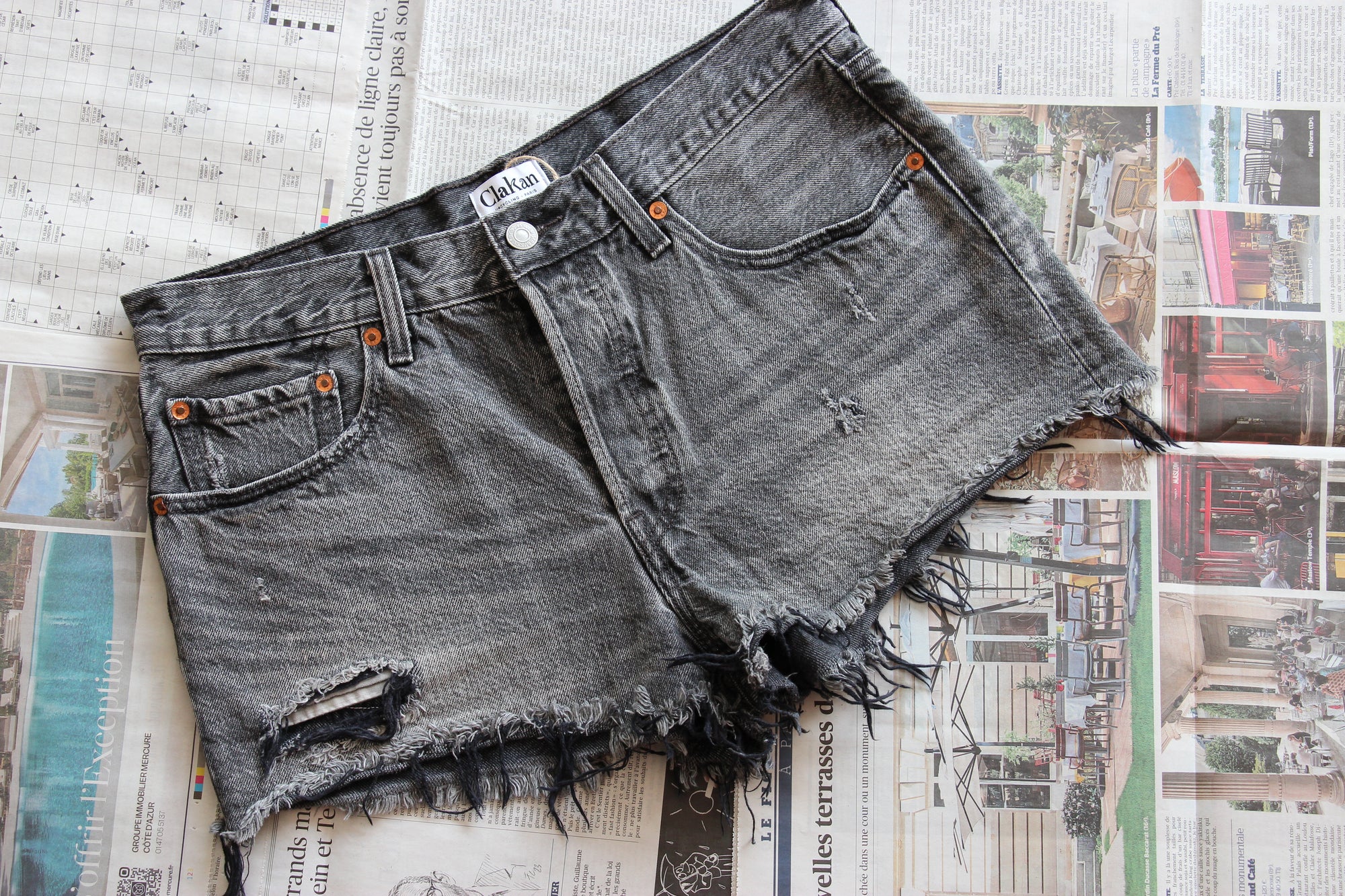 Short Levi's® upcyclé W29