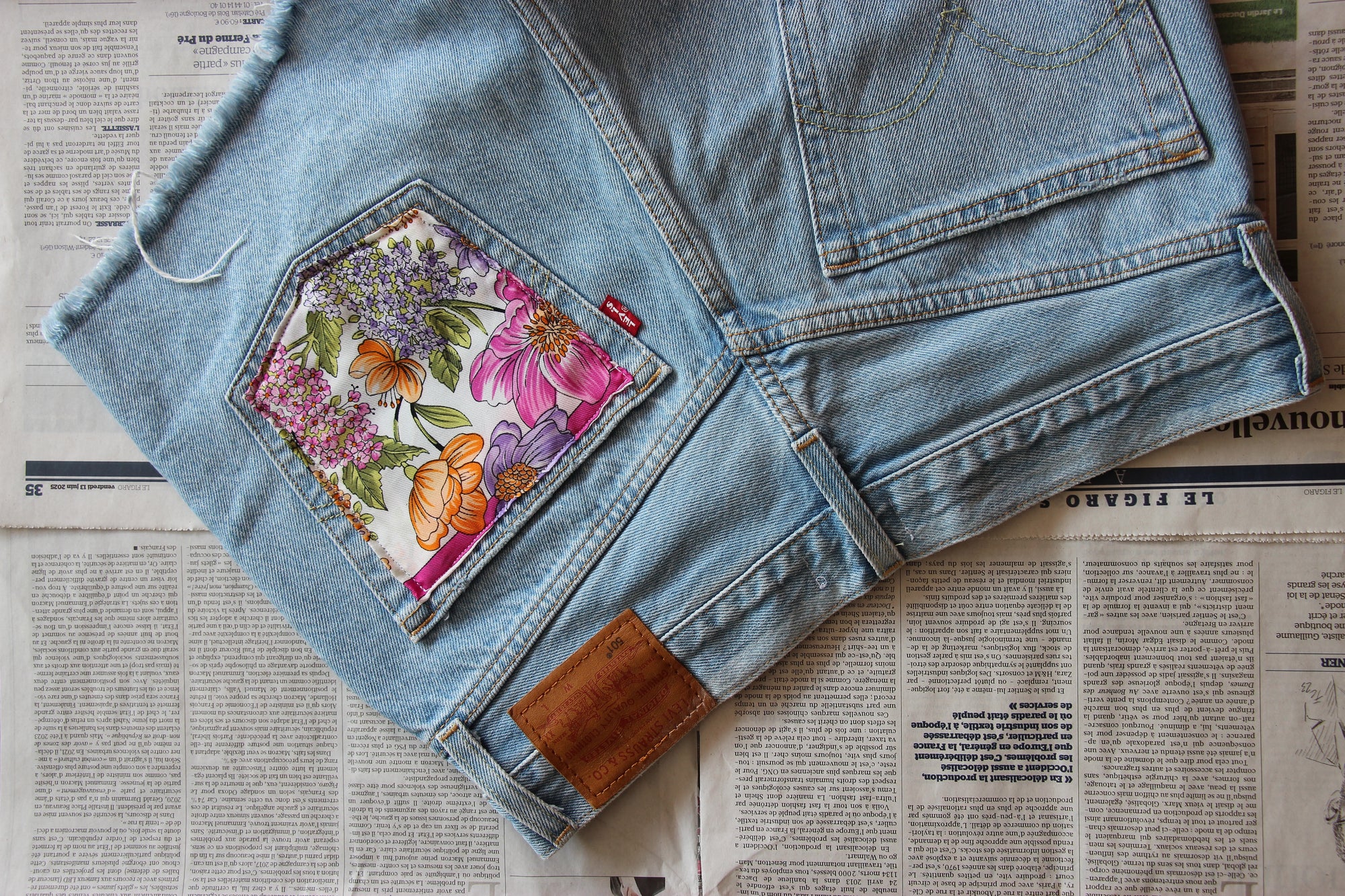 Short Levi's® upcyclé W27