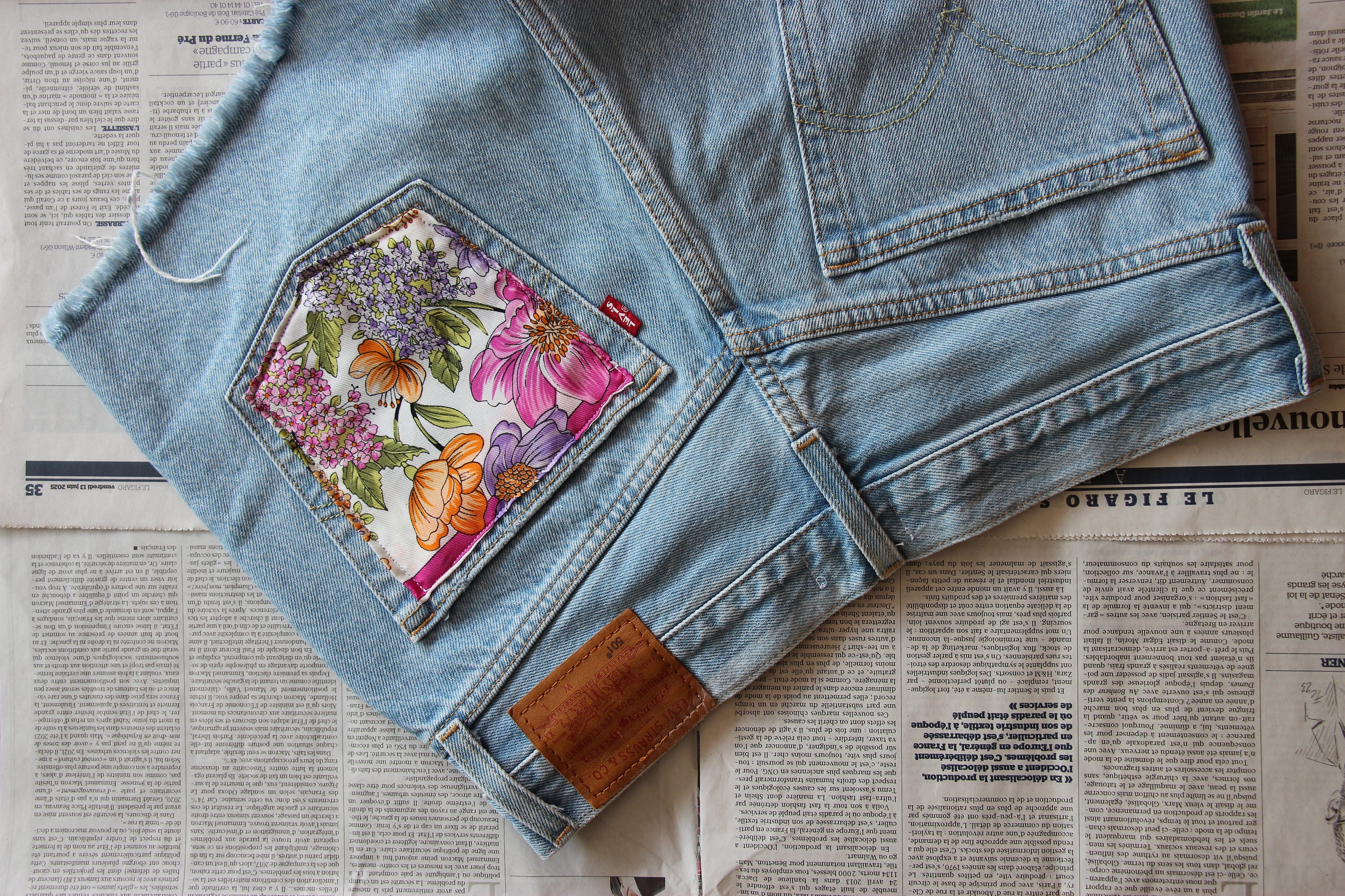 Short Levi's® upcyclé W27