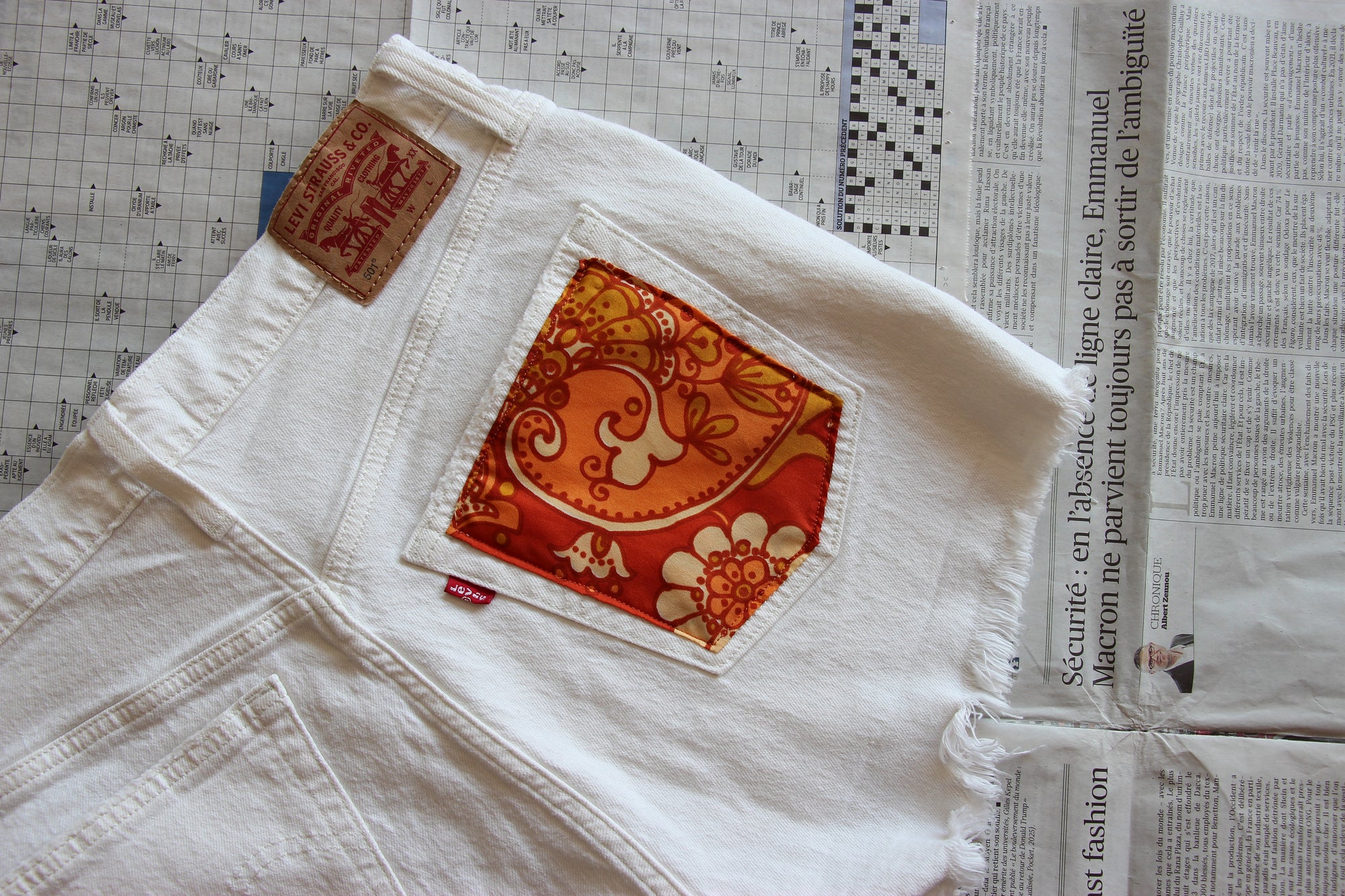 Short Levi's® upcyclé W29