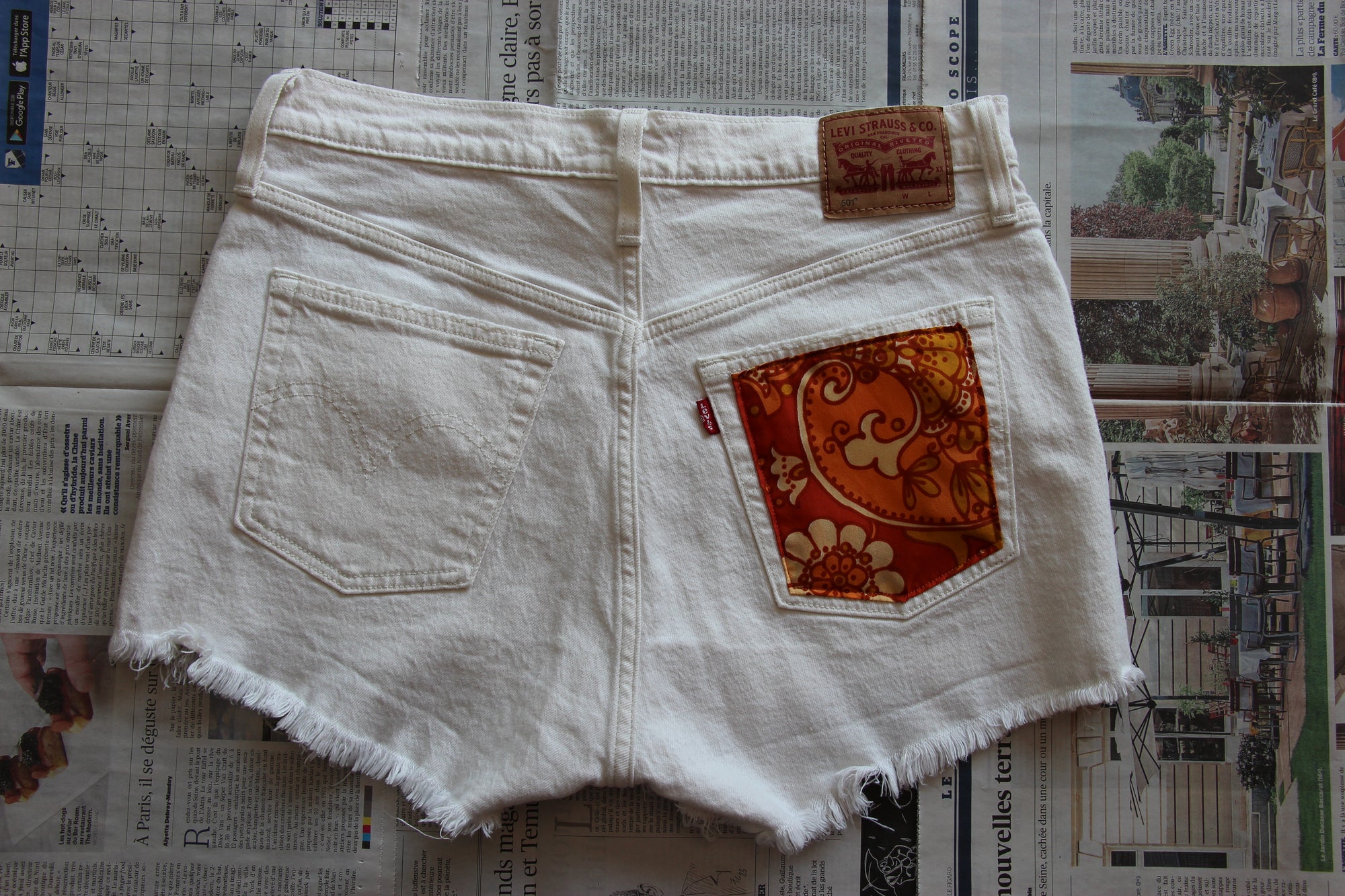 Short Levi's® upcyclé W29