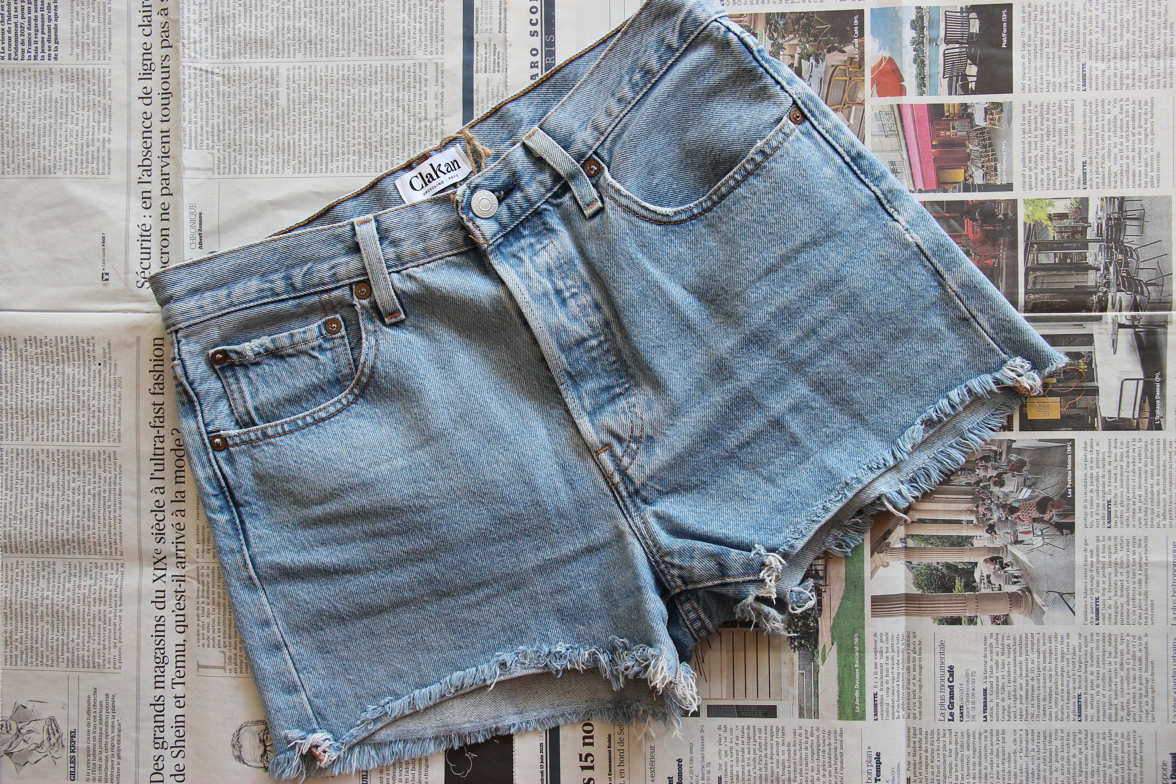 Short Levi's® upcyclé w27