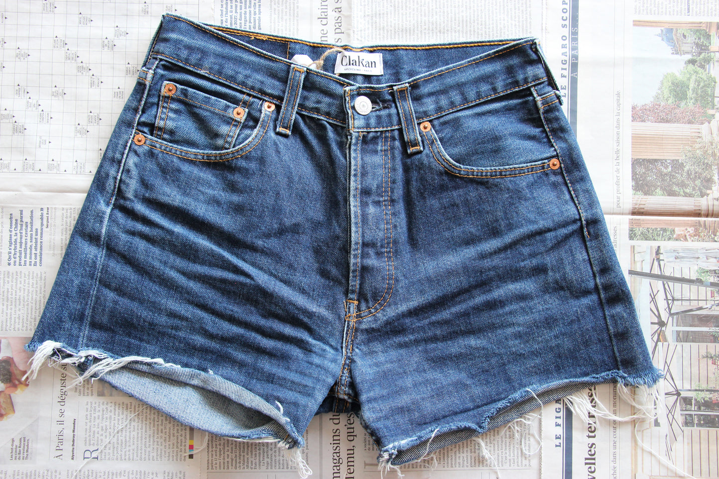 Short Levi's® Vintage upcyclé - T36
