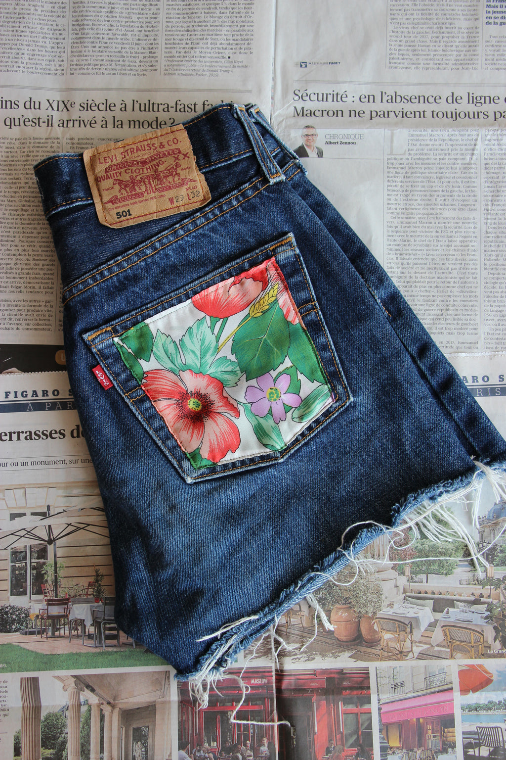 Short Levi's® Vintage upcyclé - T36