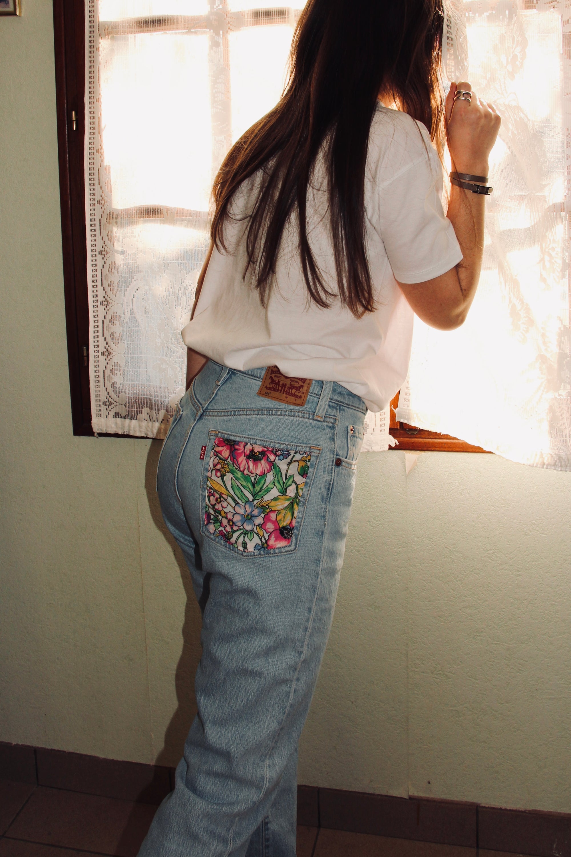 Jeans Levi's® upcyclé W25 L30