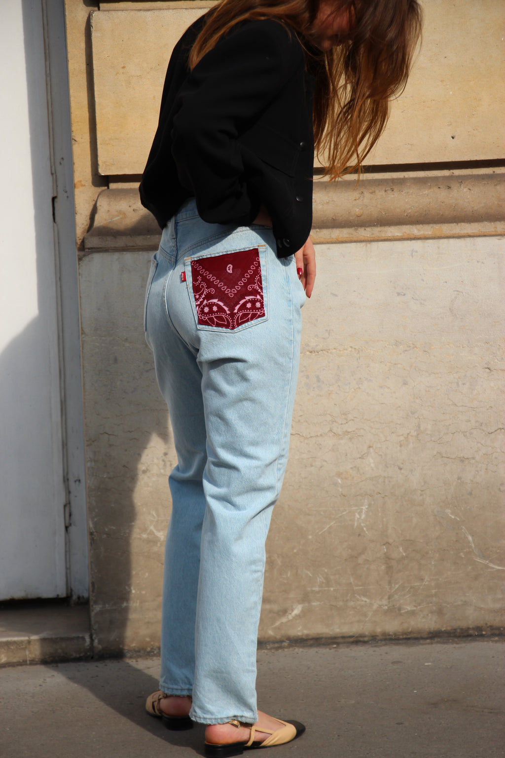 Jeans Levi's® upcyclé W30 L30