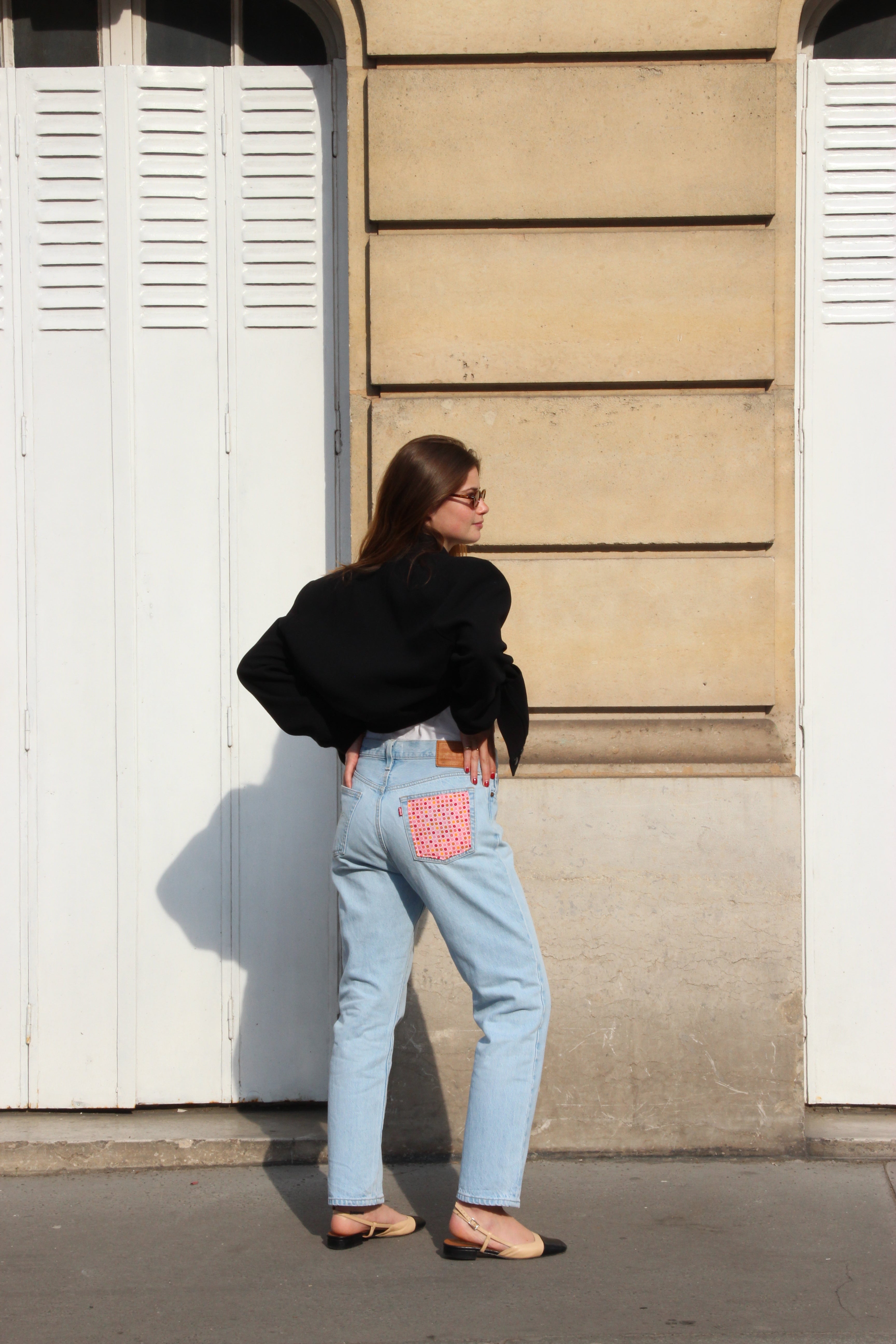 Jeans Levi's® upcyclé W29 L28