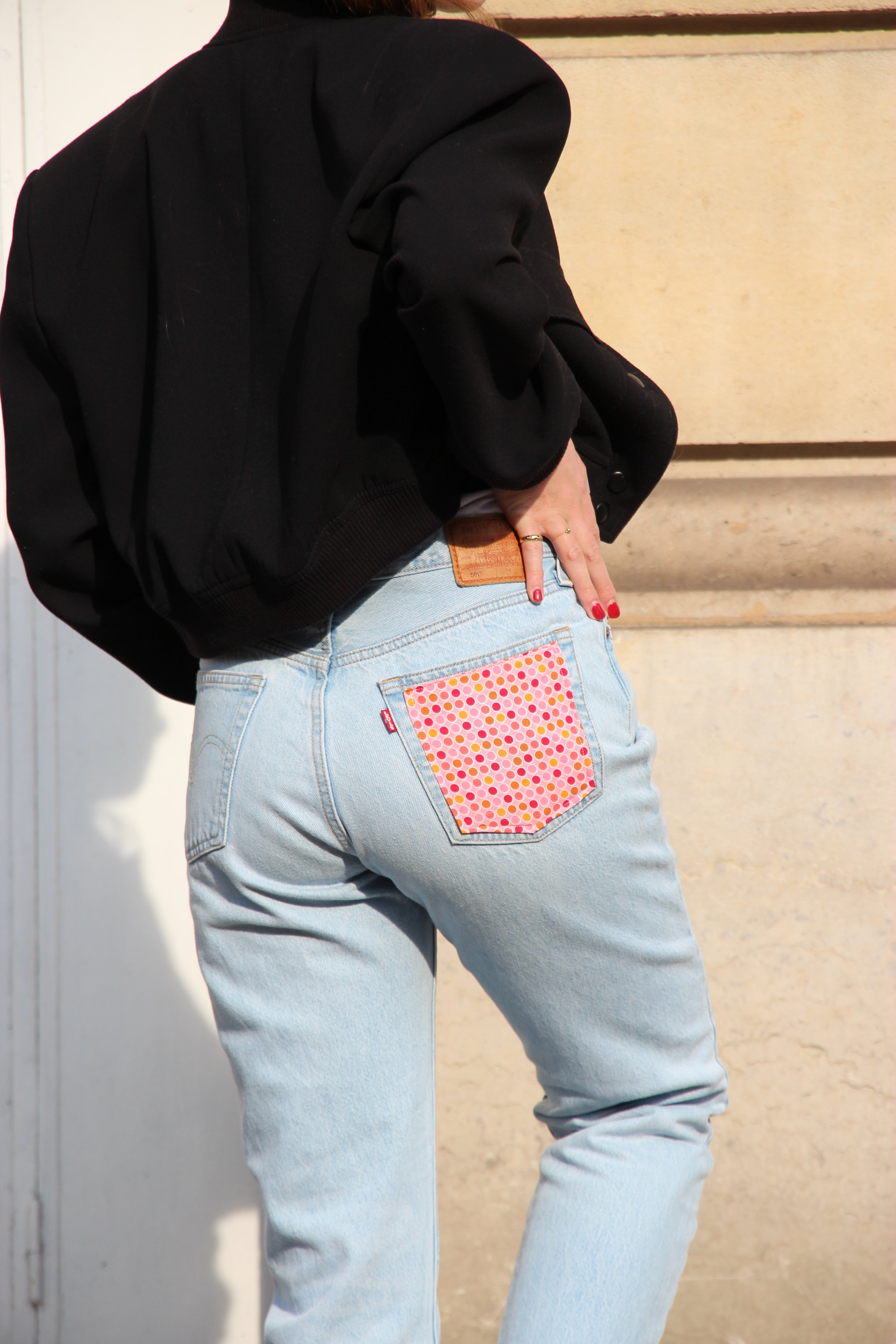 Jeans Levi's® upcyclé W29 L28