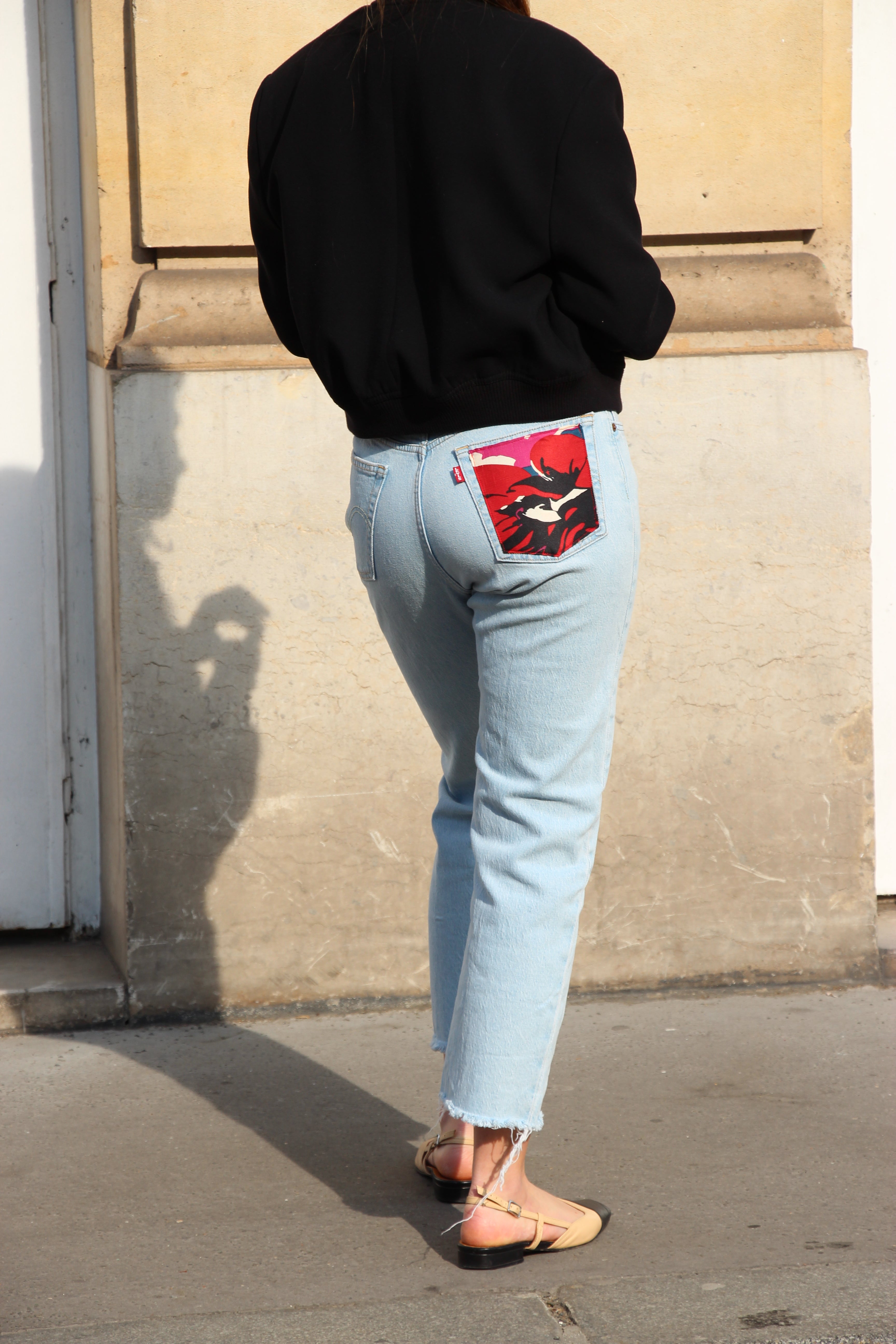 Jeans Levi's® upcyclé W28 L26