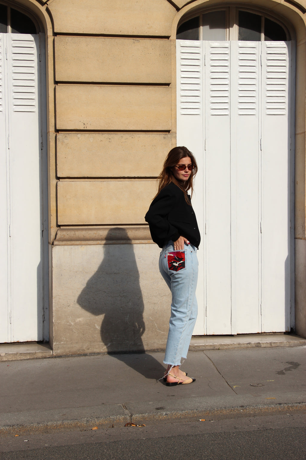 Jeans Levi's® upcyclé W28 L26