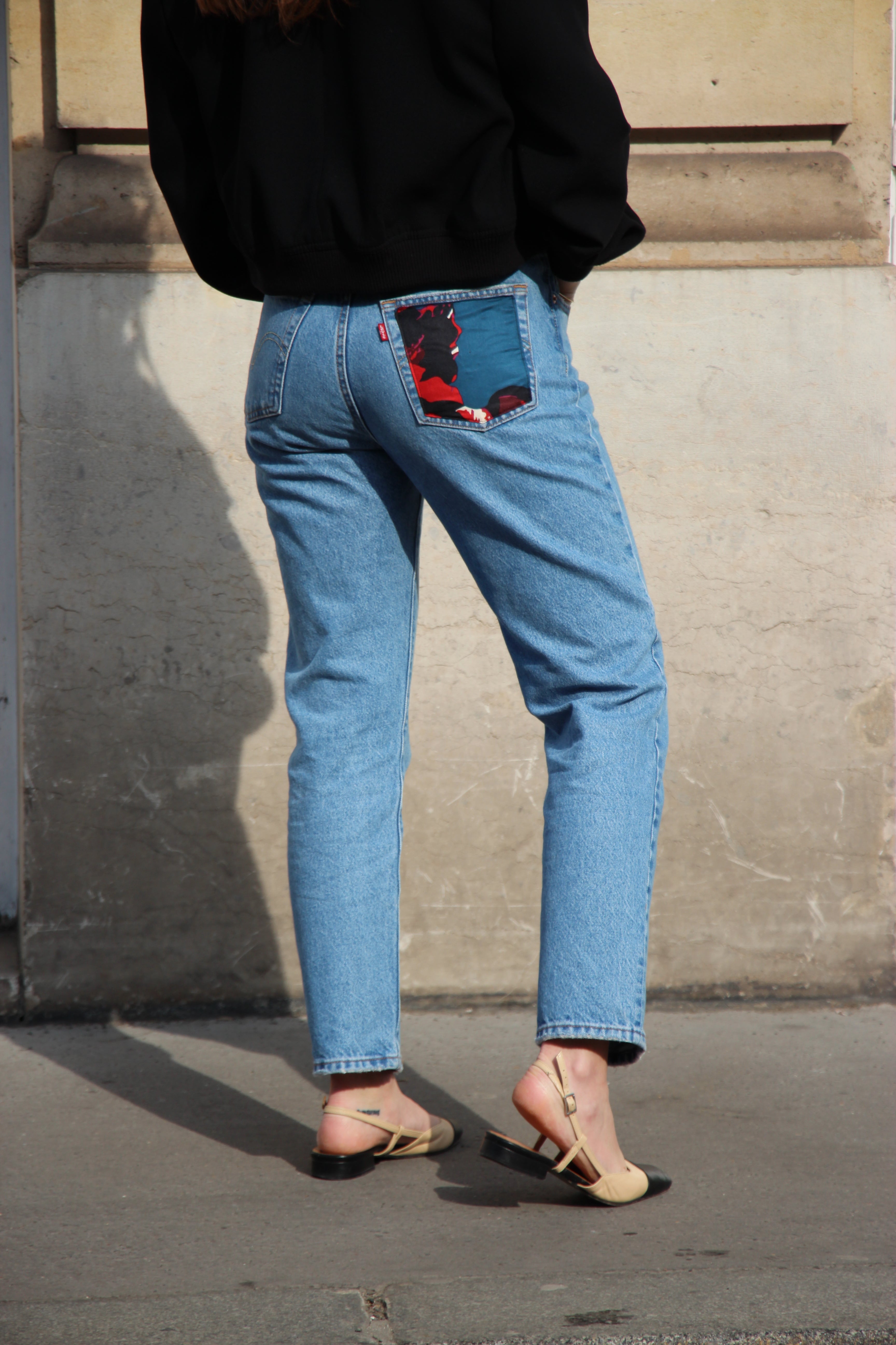 Jeans Levi's® upcyclé W27 L28