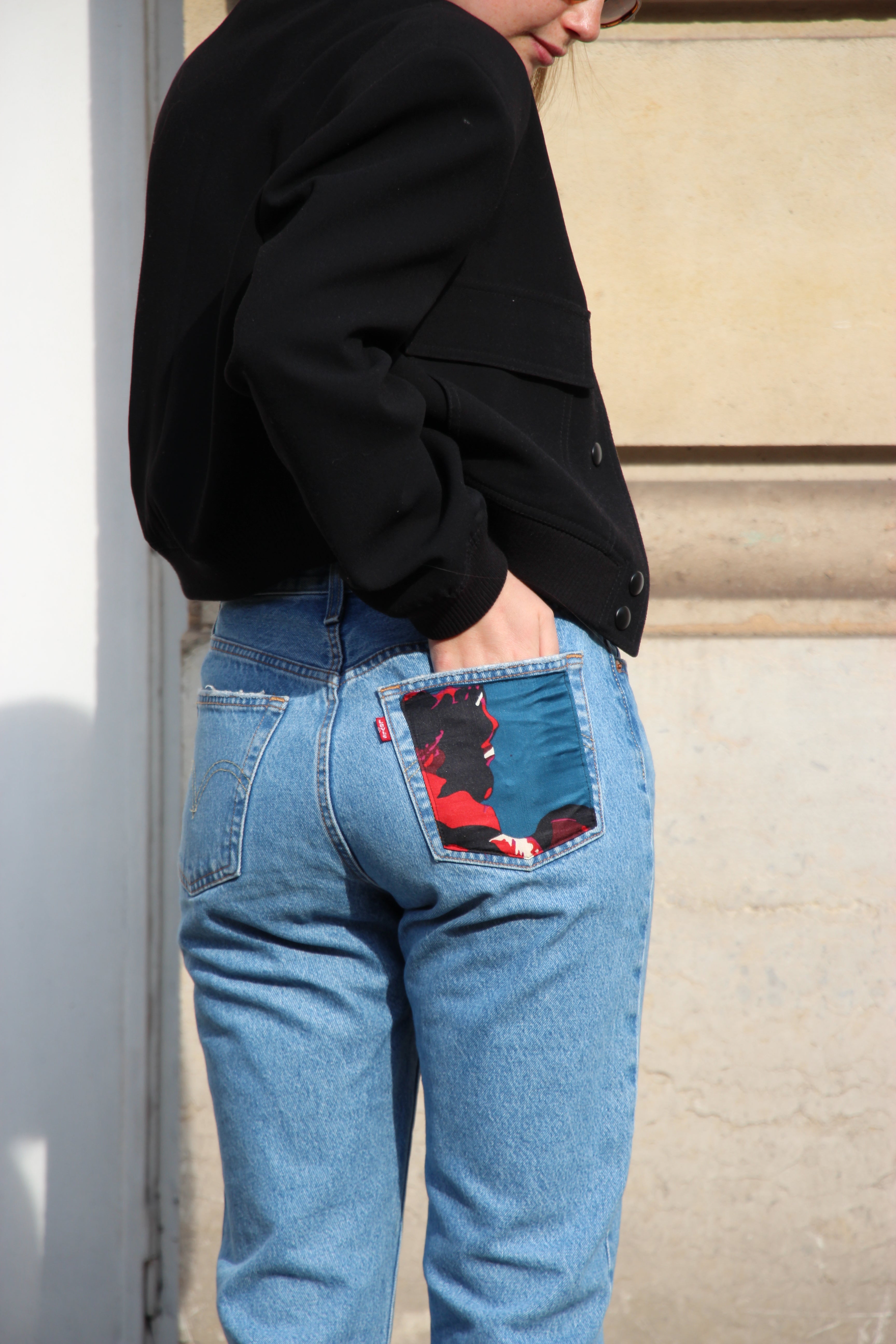 Jeans Levi's® upcyclé W27 L28