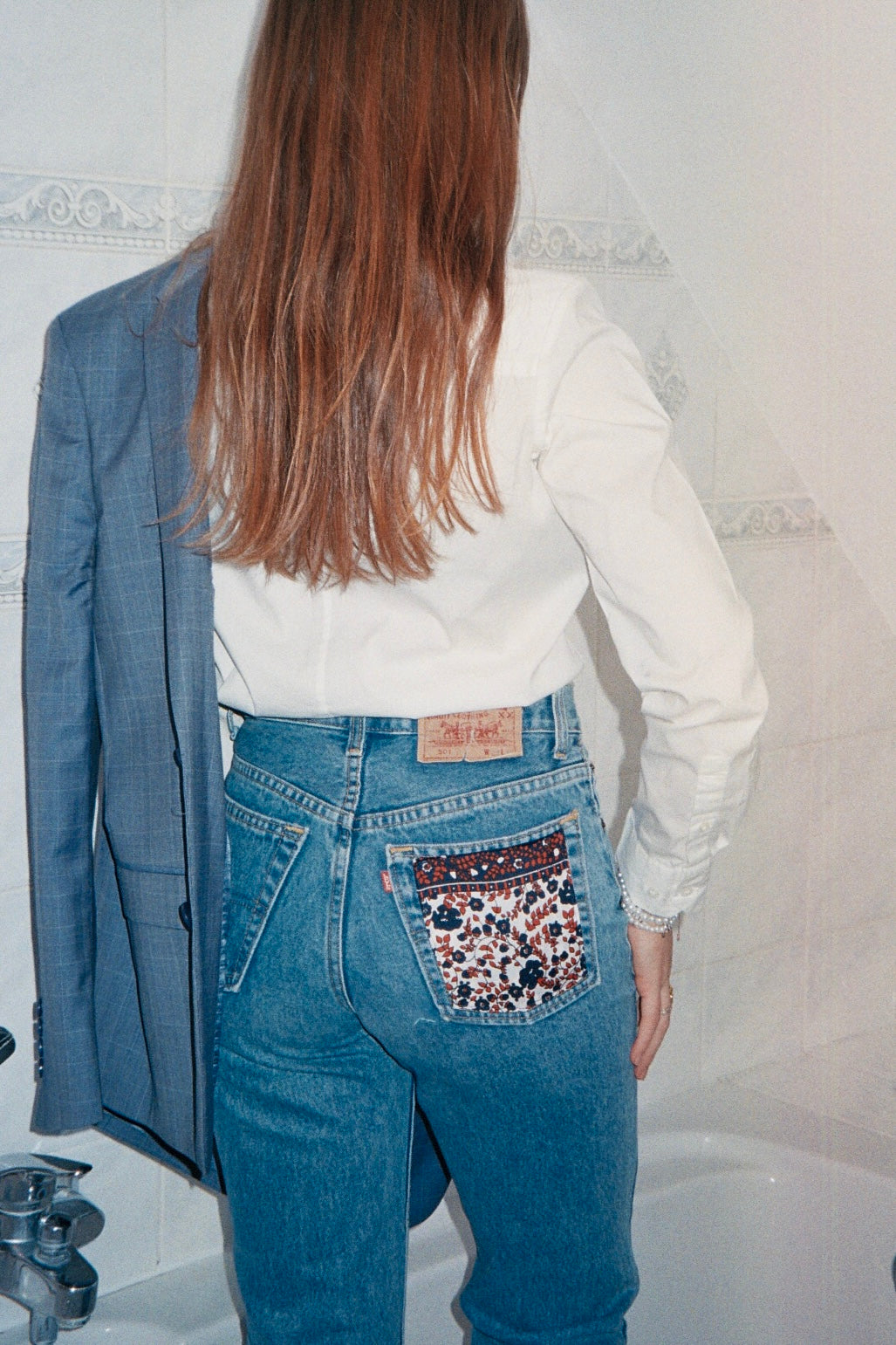 Jeans levis vintage 501 bleu 