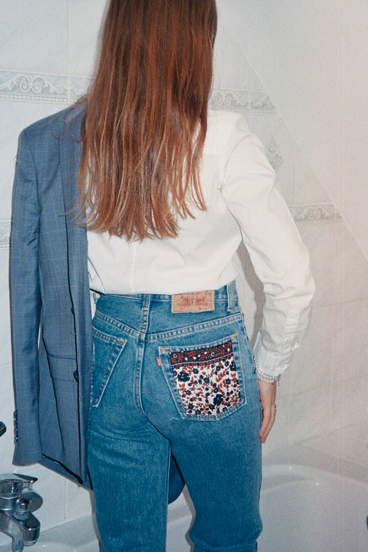 Jeans levis vintage 501 bleu 