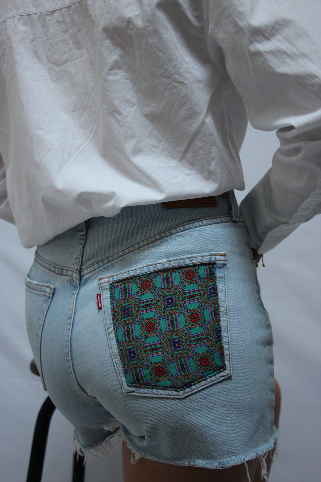 Short Levis 501 poche coloree